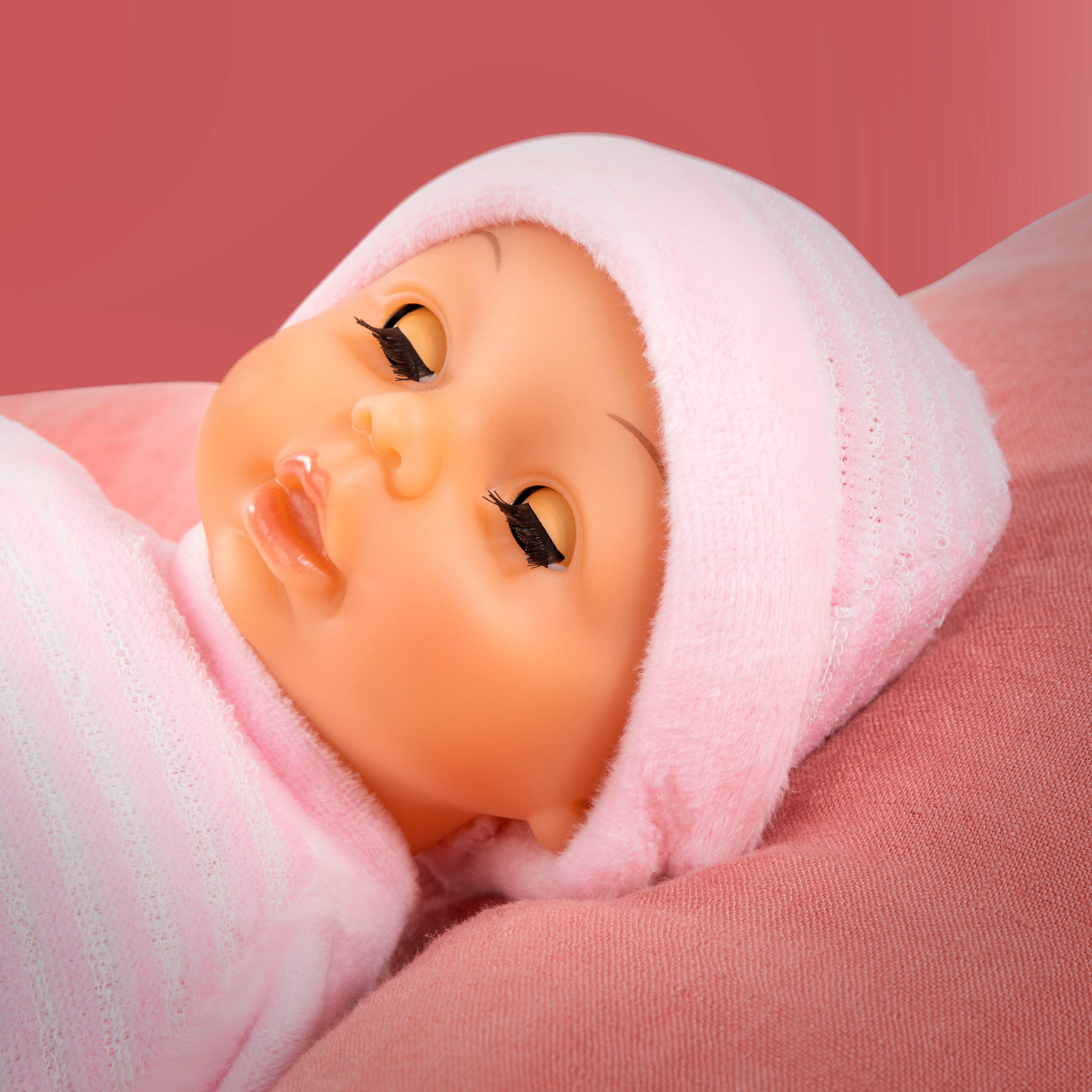 Bayer Babypuppe My First Baby, 28 cm rosa – Bild 3 von 5