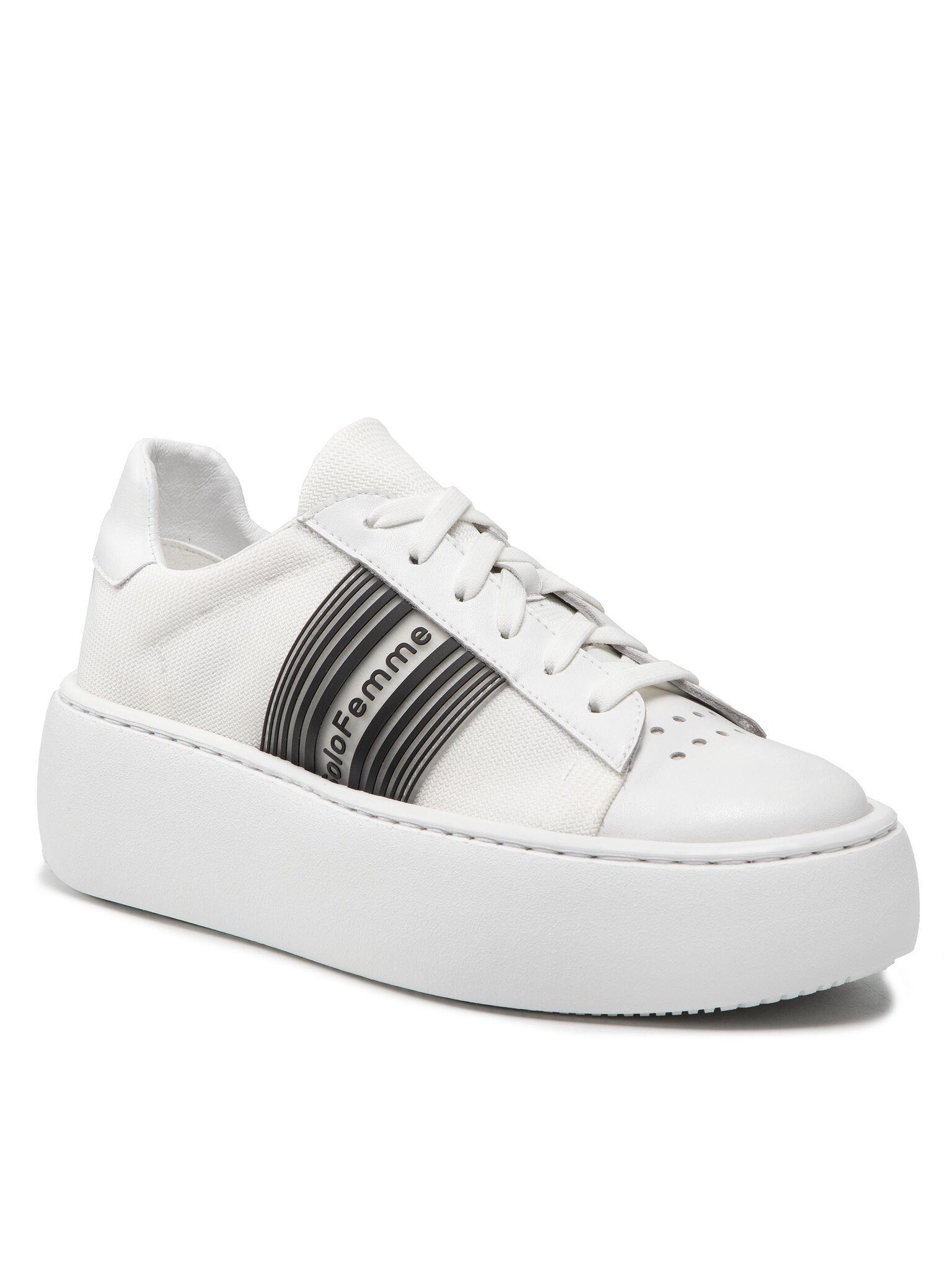 Solo Femme Sneakers 69402-01-N01/M96-03-00 Weiß Sneaker