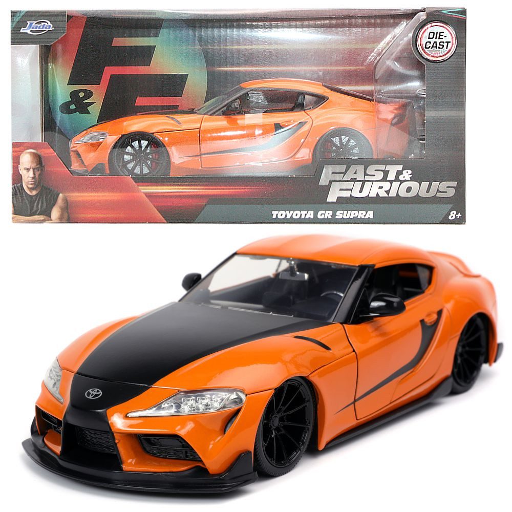 Spielzeug-Rennwagen Han´s Toyota GR Supra Jada Fast & Furious Die-Cast Auto Collection