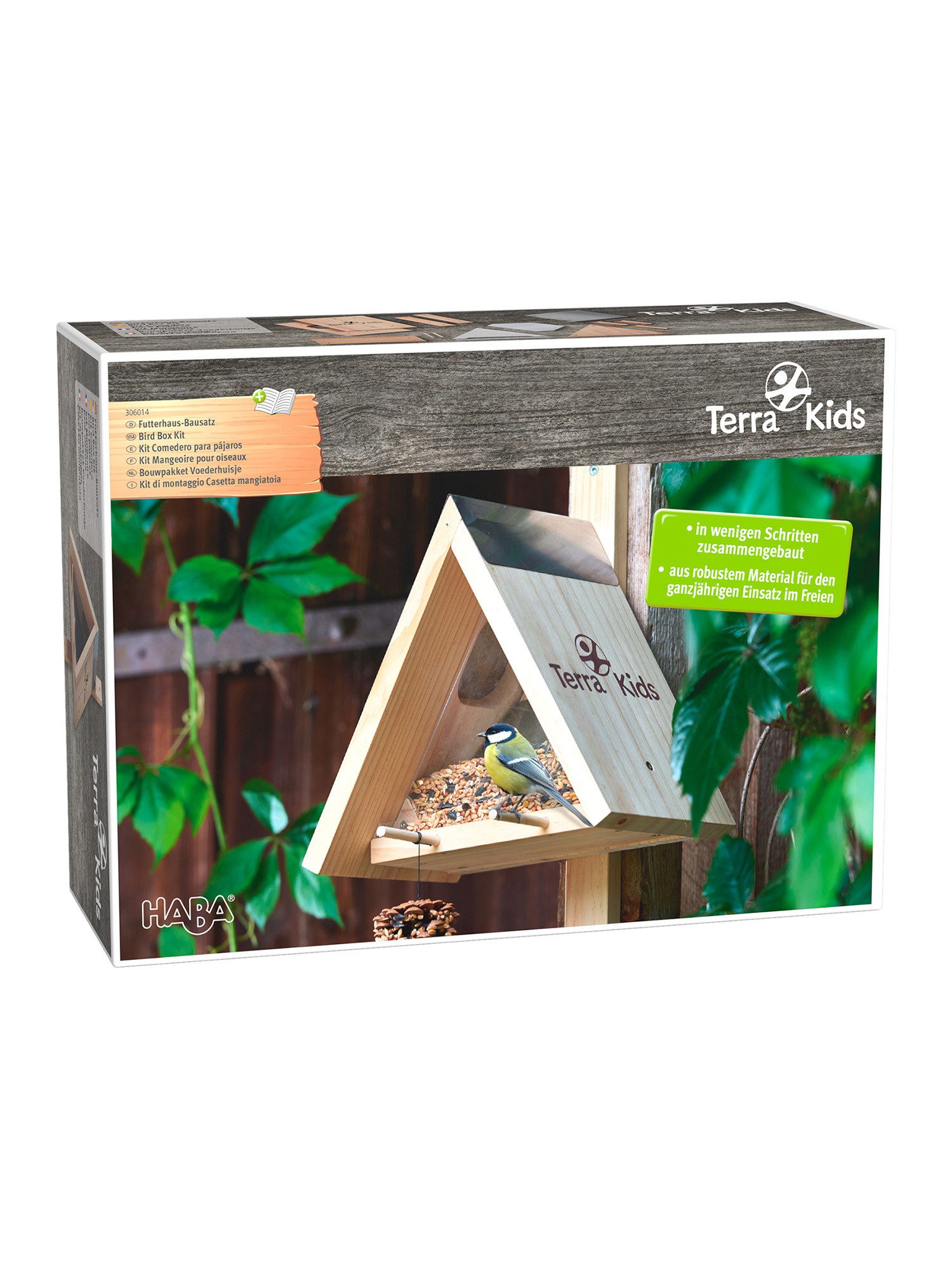 Haba Outdoor-Spielzeug Terra Kids Futterhaus-Bausatz, unisex günstig online kaufen