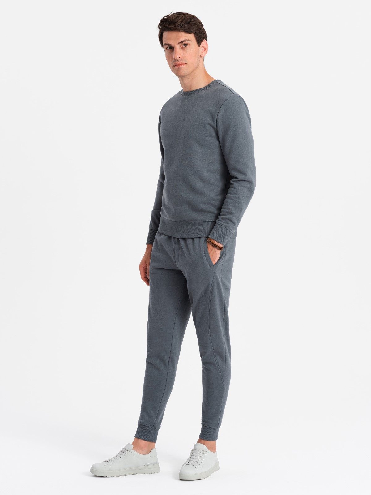 OMBRE Sweatanzug BASIC Herren-Sweatshirt-Set BASIC Sweatshirt günstig online kaufen