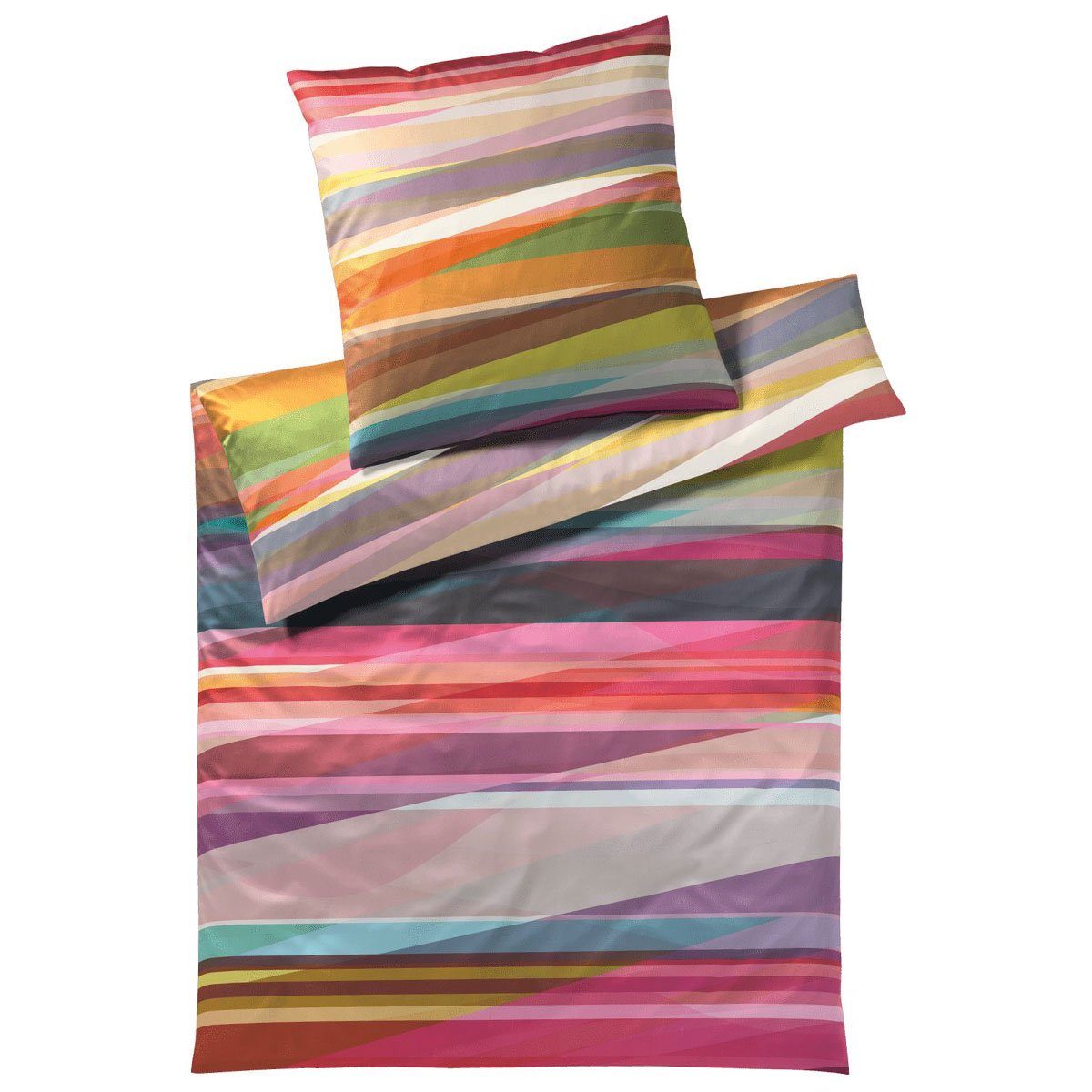 Remember Bettwäsche Mateo, Mako Satin Baumwolle, 2 teilig, mit Reißverschlu günstig online kaufen