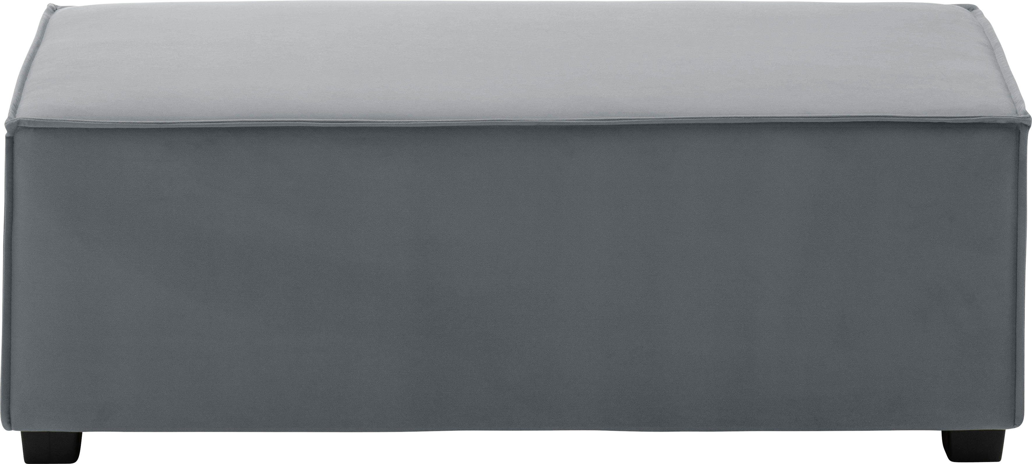 Max Winzer® Einzelelement kombinierbar grau MOVE, Sofaelement individuell 120/60/42 cm