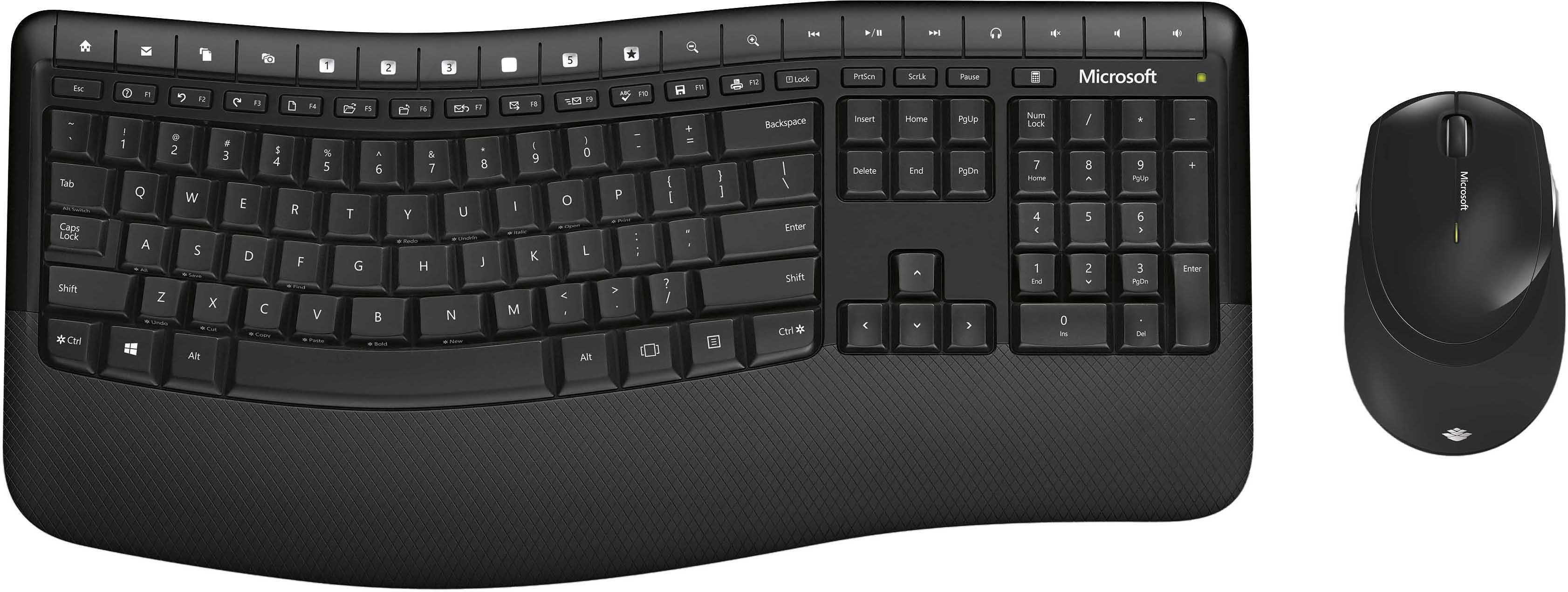 Microsoft »Wireless Comfort Desktop 5050« Tastatur- und Maus-Set