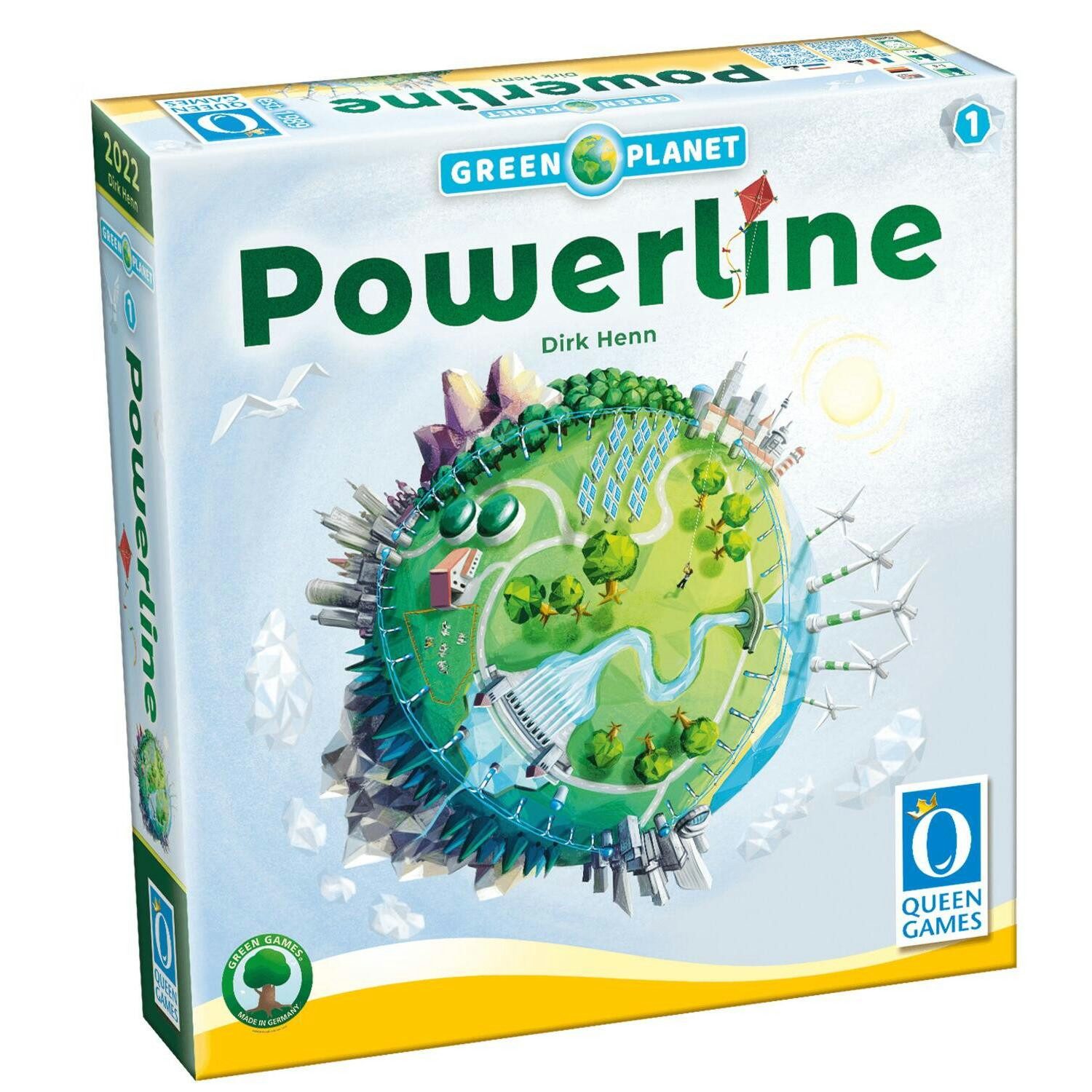 Queen Games Spiel Powerline, Powerline