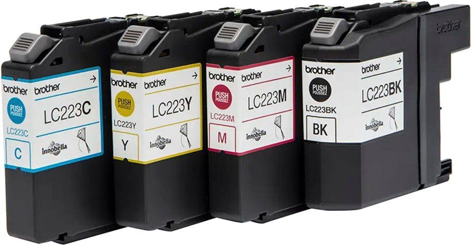 Brother LC-223 Value Pack Tintenpatrone (Packung, 4-tlg)