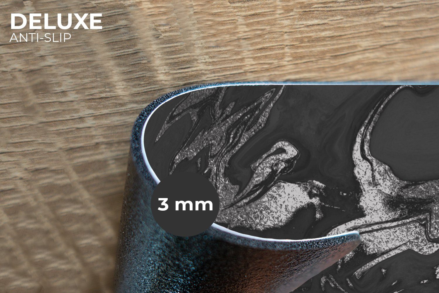 MuchoWow Platzset Marmor - Schwarz - günstig online kaufen