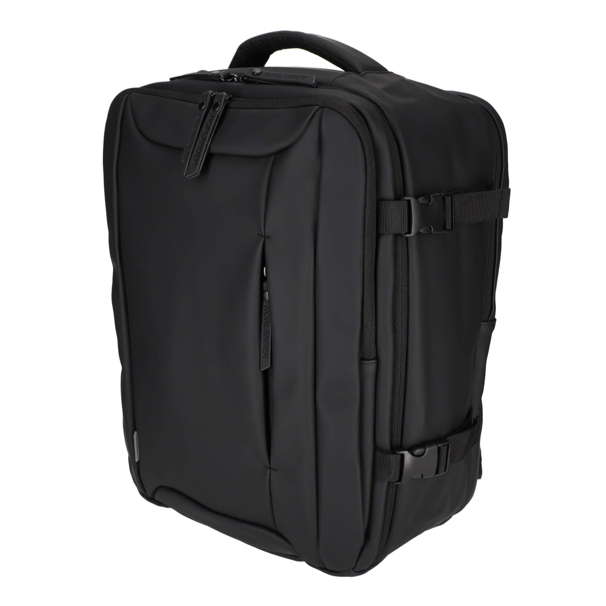 Reiserucksack Handgepäck-Rucksack Underseater Vegan Leder, 15,6 Zoll Laptopfach