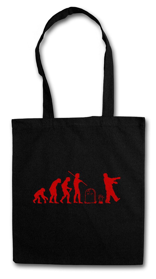 Beuteltasche Zombie Evolution Stofftasche Walkers Zombies Horror The Walking Living