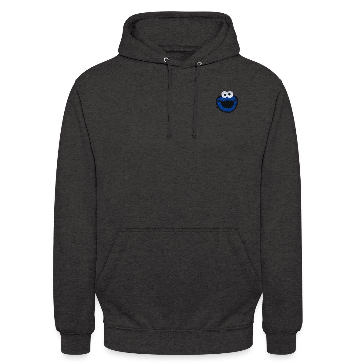 Hoodie Sesamstraße Stick Krümelmonster Unisex Hoodie