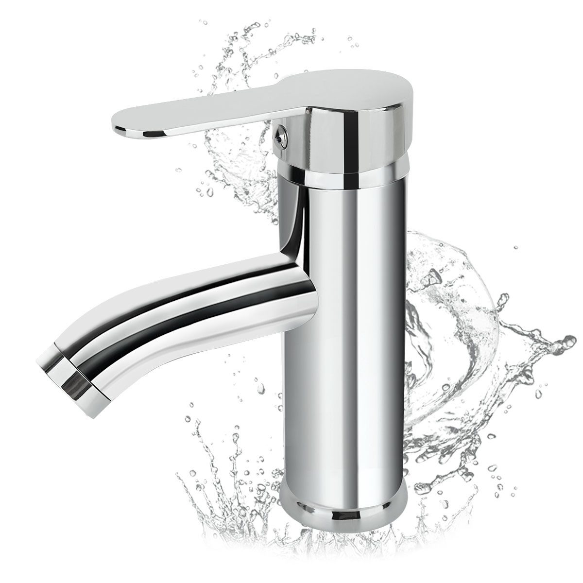 Eumaty Duschsystem Wasserhahn Bad Wasserfall Wasserhahn,Waschtischarmatur günstig online kaufen
