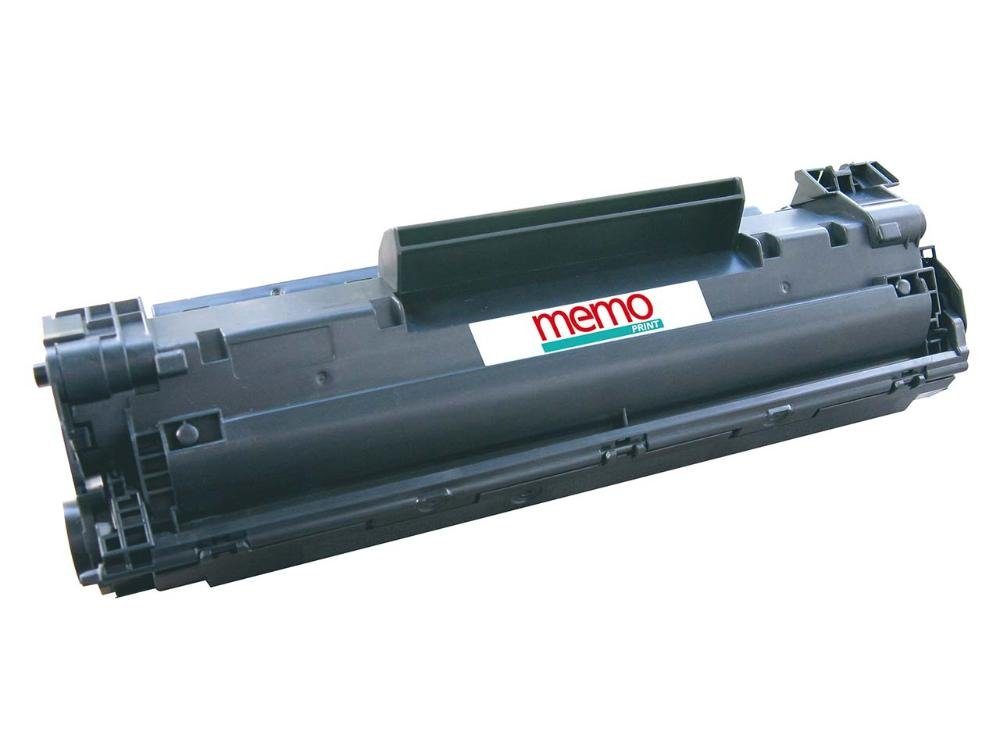 memo Tonerpatrone memo Druckkassette ersetzt hp CB436A schwarz