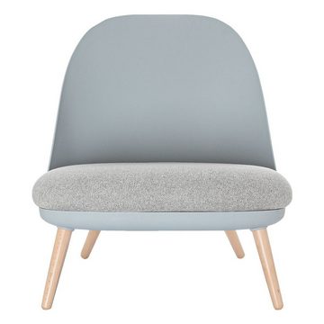 PAPERFLOW Sessel Cocoon, abgerundete Form, Holzfüße