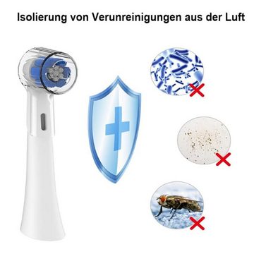 Dedom Aufsteckbürste Zahnbürstenkopf-Schutzhülle,Zubehör für elektrische Zahnbürsten