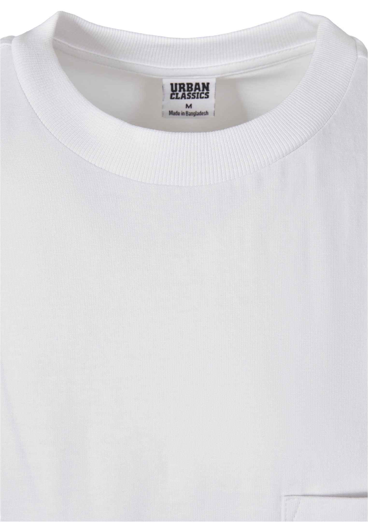 CLASSICS Männer Pocket white (1-tlg) Tee Heavy Boxy T-Shirt URBAN