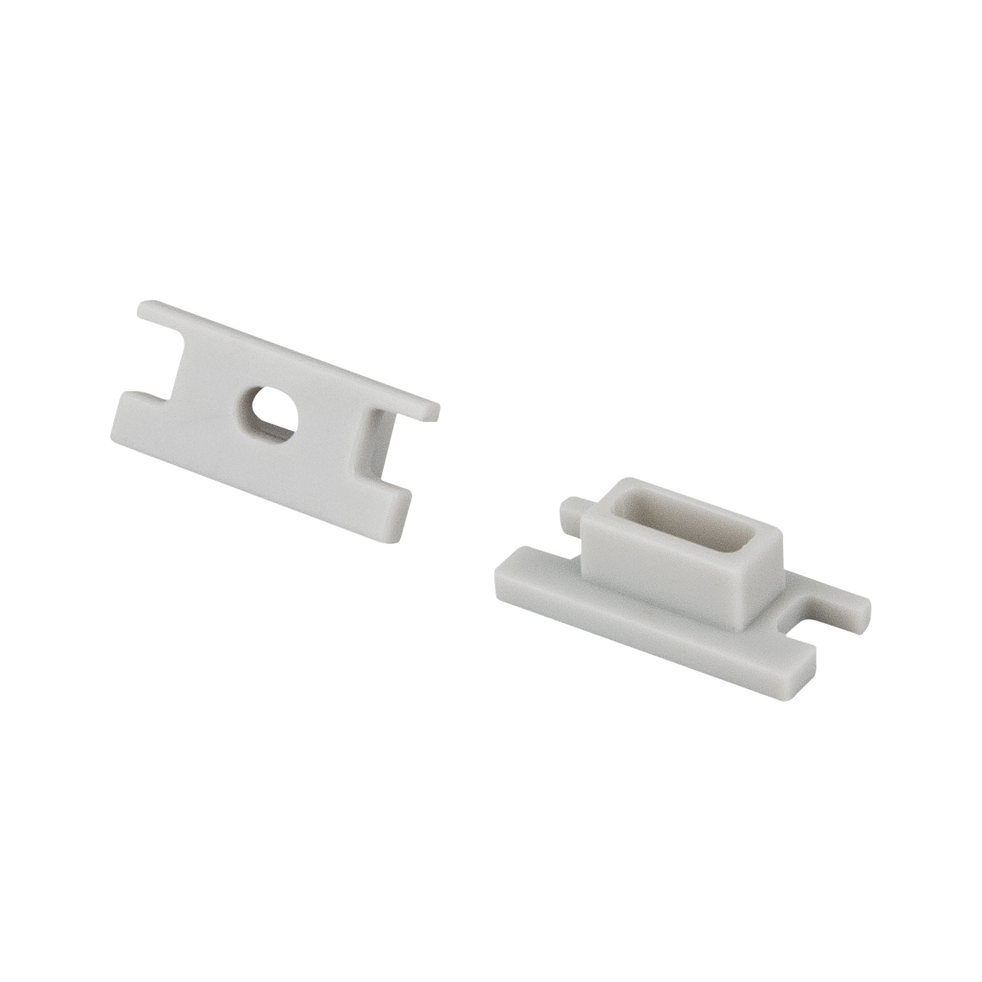 Artecta LED-Stripe-Profil Artecta End Cap Set Profile Pro 9 Set mit 2 Stück