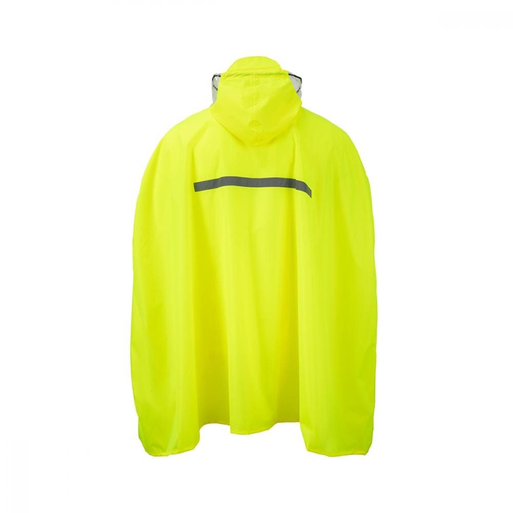 Chiba Regenponcho CHIBA Regenponcho - wasserdicht, winddicht, neongelb, Größe M/L