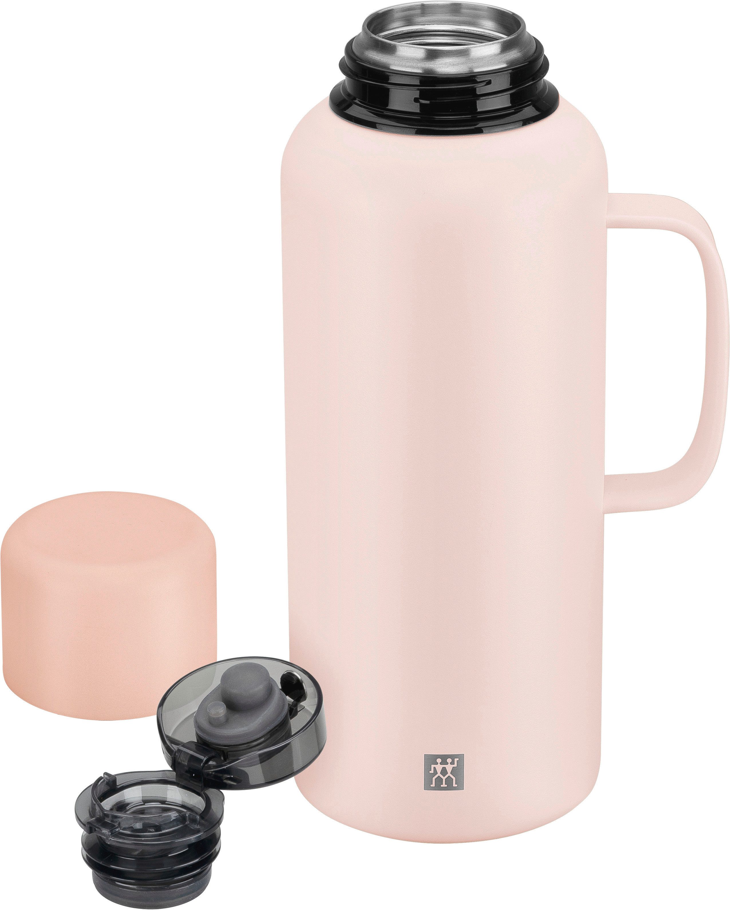 Zwilling Thermoflasche Thermo Plus, Edelstahl, Doppelwandig, Auslaufsicher