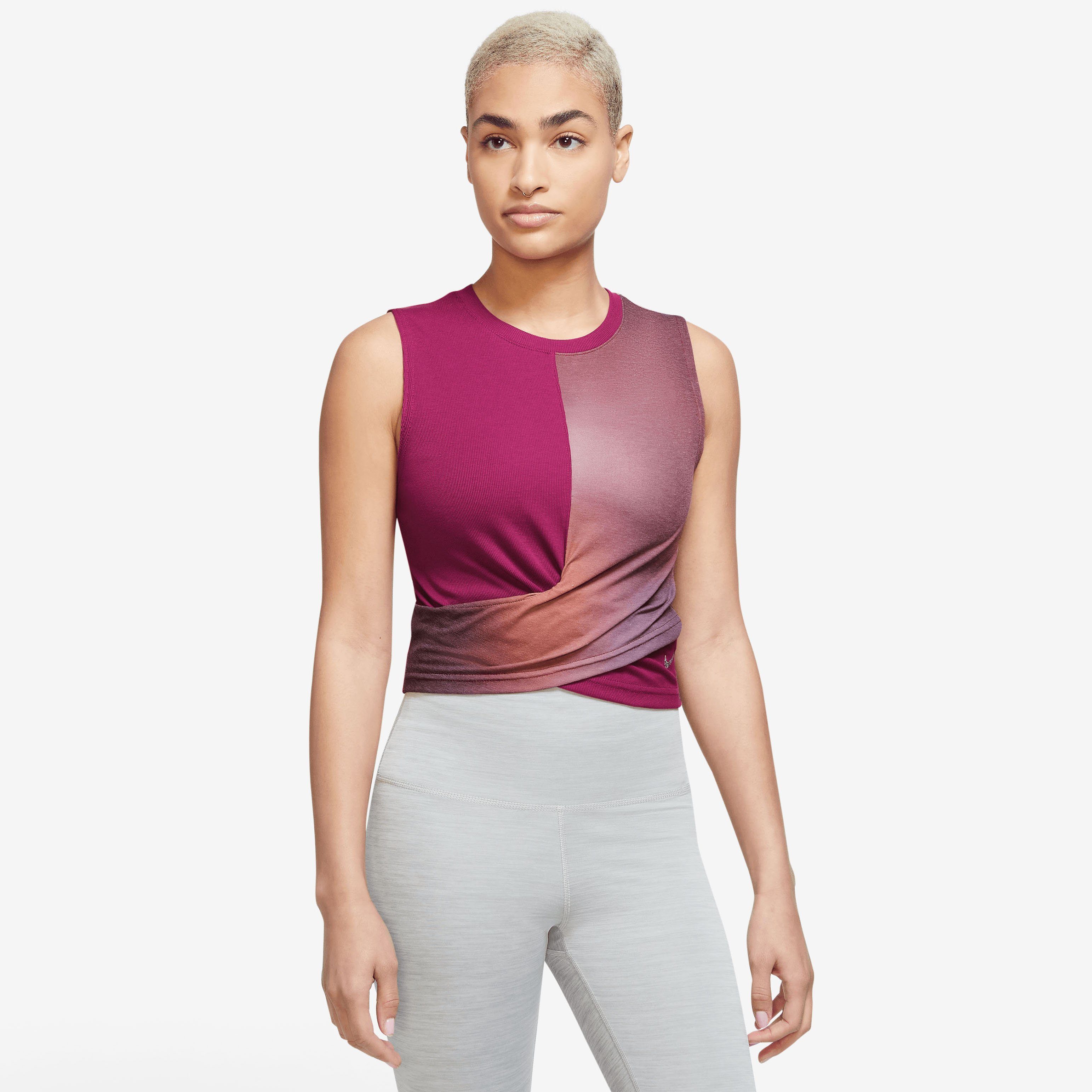 Nike Yogatop TOP, YOGA Schweißableitend DRI-FIT TANK WOMENS atmungsaktiv und