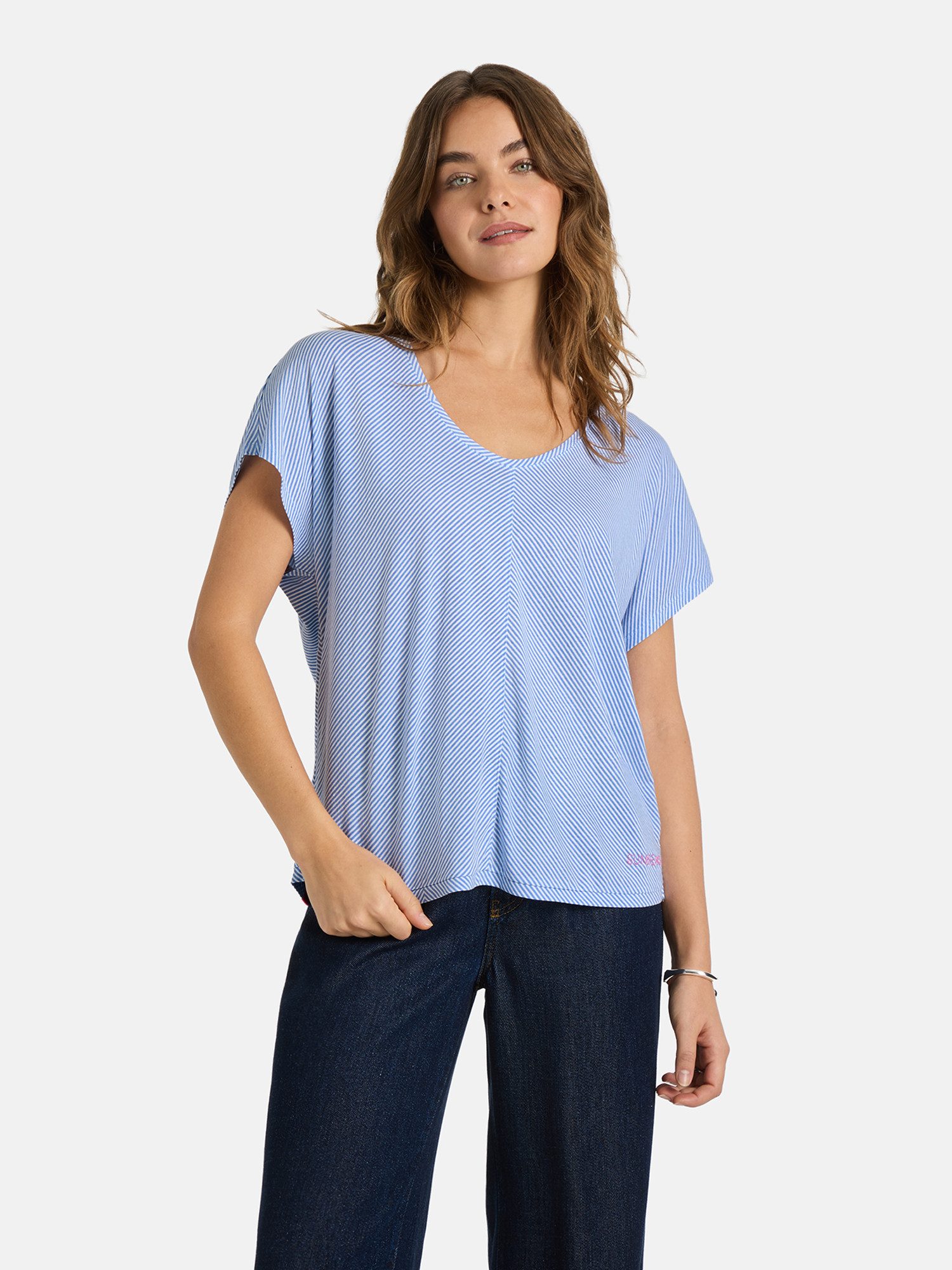 Lieblingsstück Blusenshirt CrenildaL Obermaterial: 50% Baumwolle, 50% Viskose