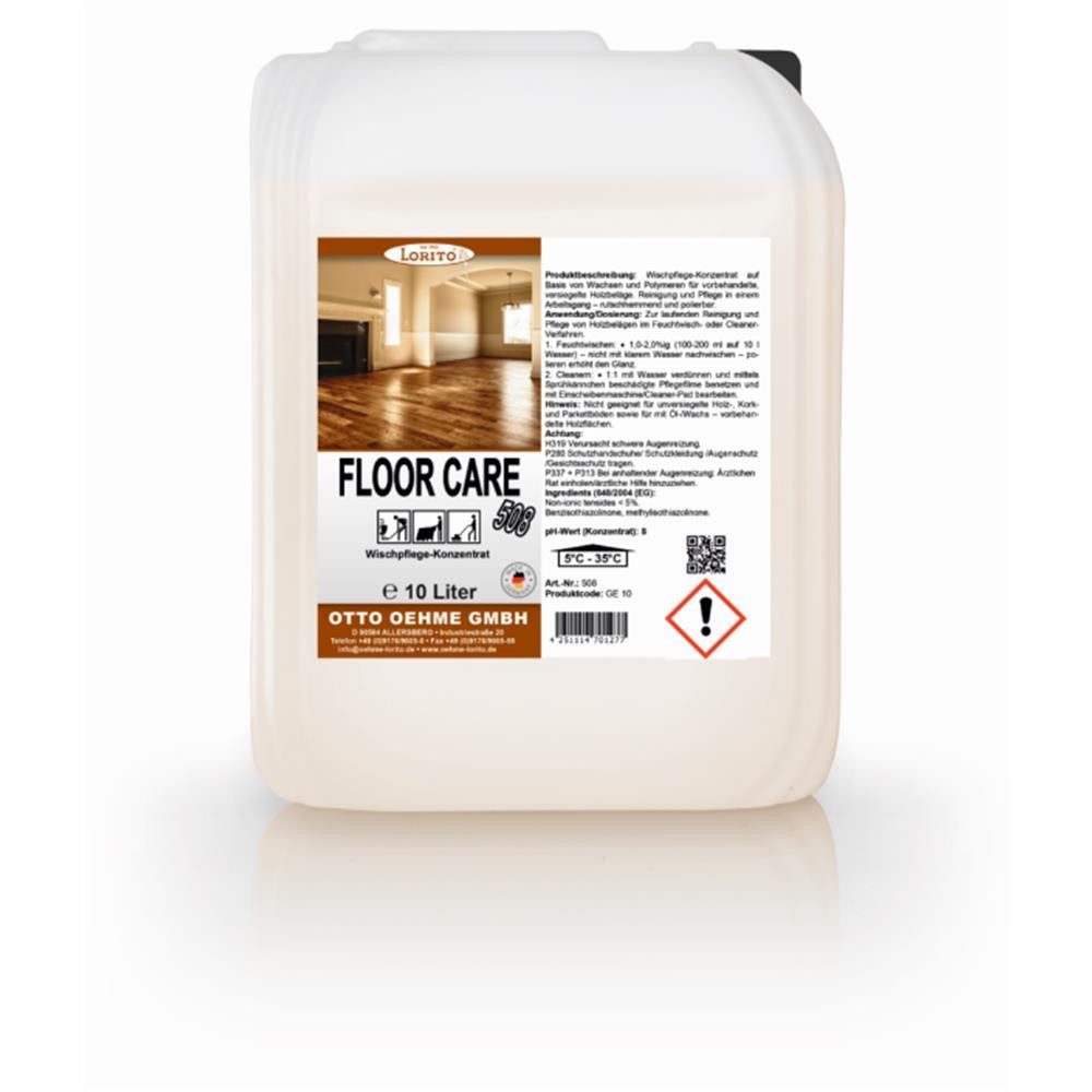 Lorito Holzwischpflege Floor Care 508 5 Liter Holzreiniger