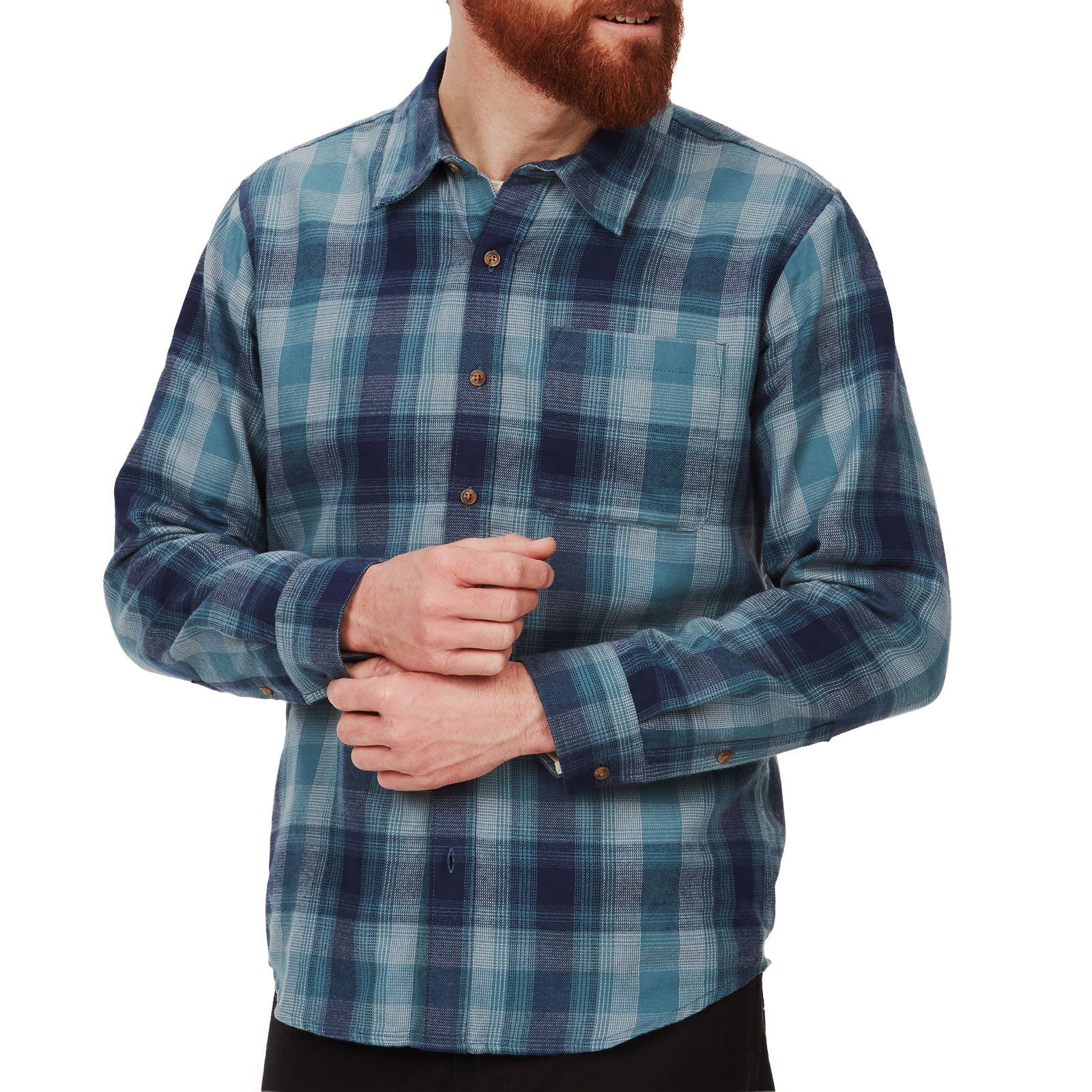 Marmot Flanellhemd Fairfax Novelty Light Weight Flannel mit zeitlosem Karomuster