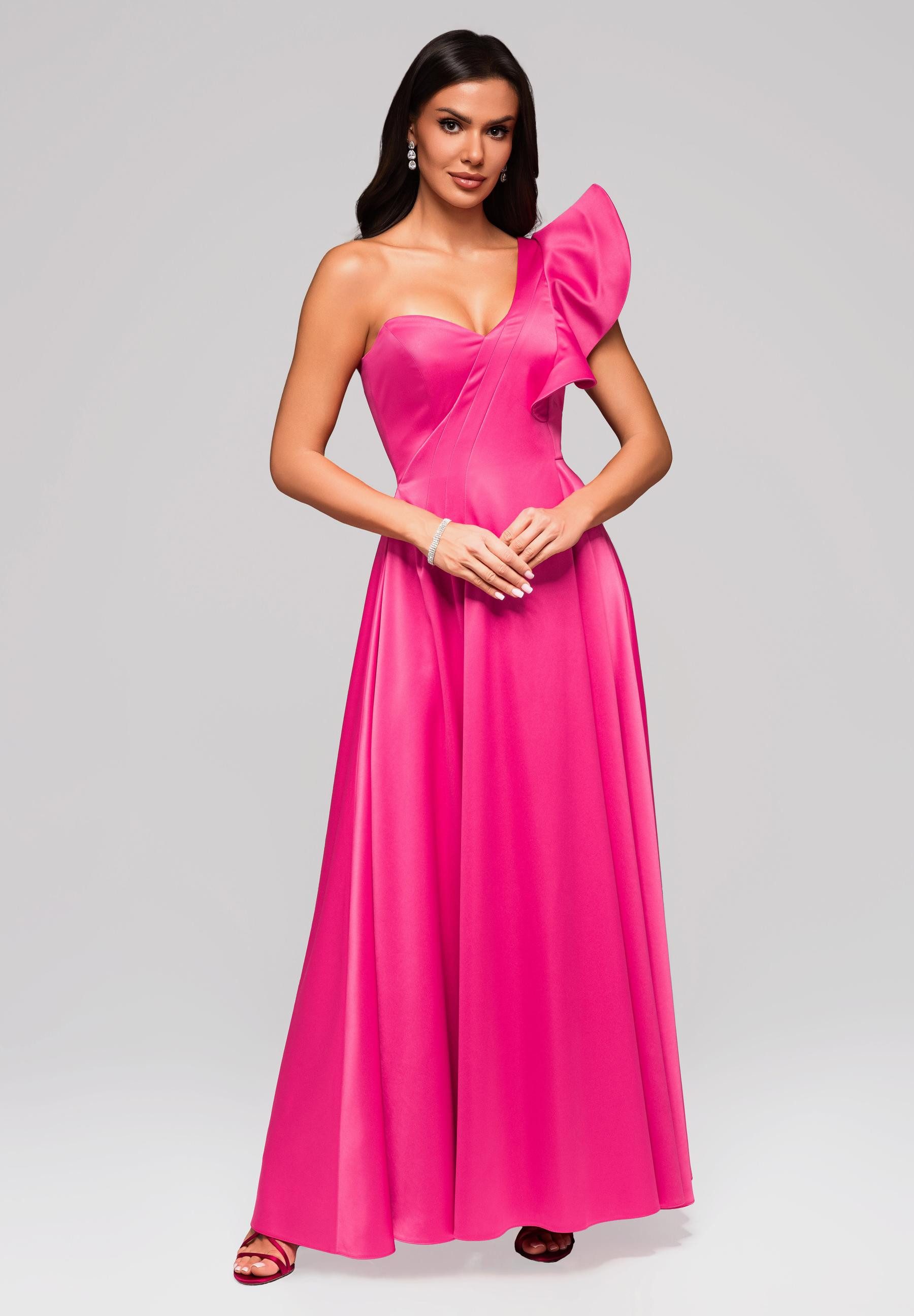 Abendkleid Atemberaubendes Abendkleid mit asymmetrischem Design