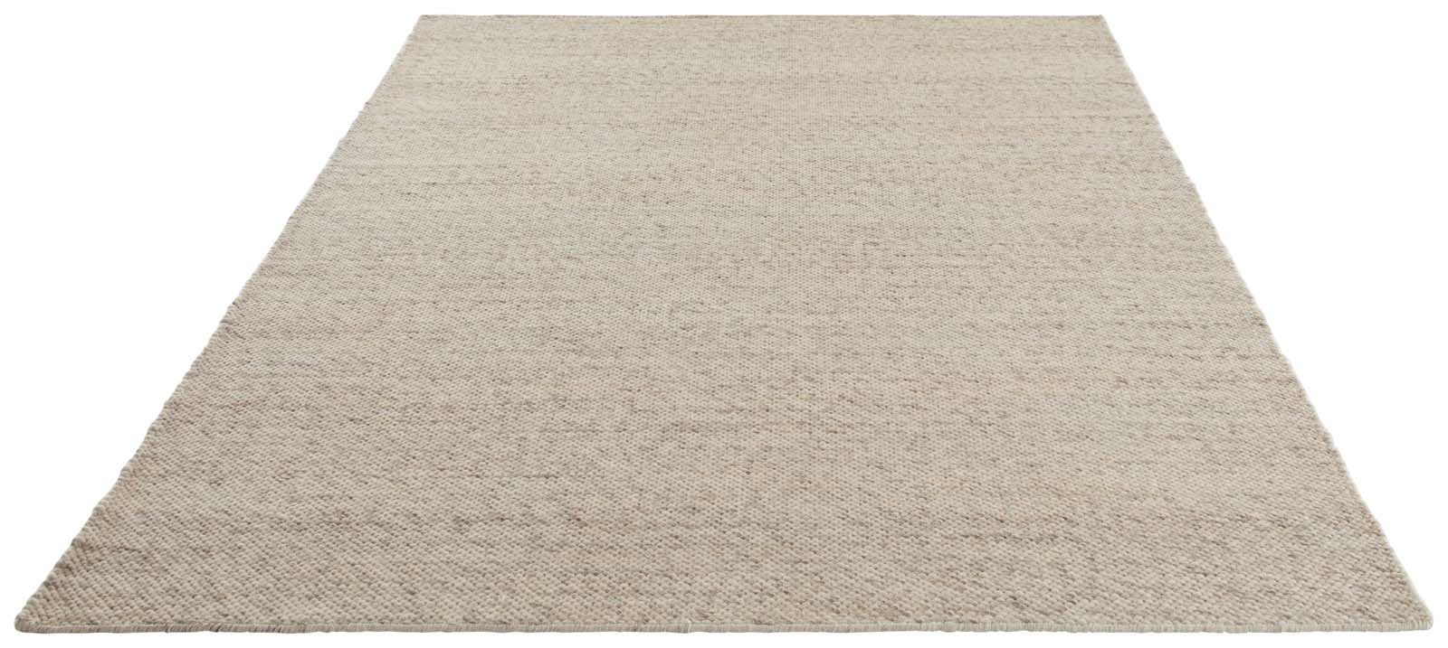 TaCa Home Wollteppich Handgewebter Flachgewebe Woll-Teppich beidseitig verwendbar, rechteckig, Höhe: 5 mm, langlebig – Bild 5 von 5