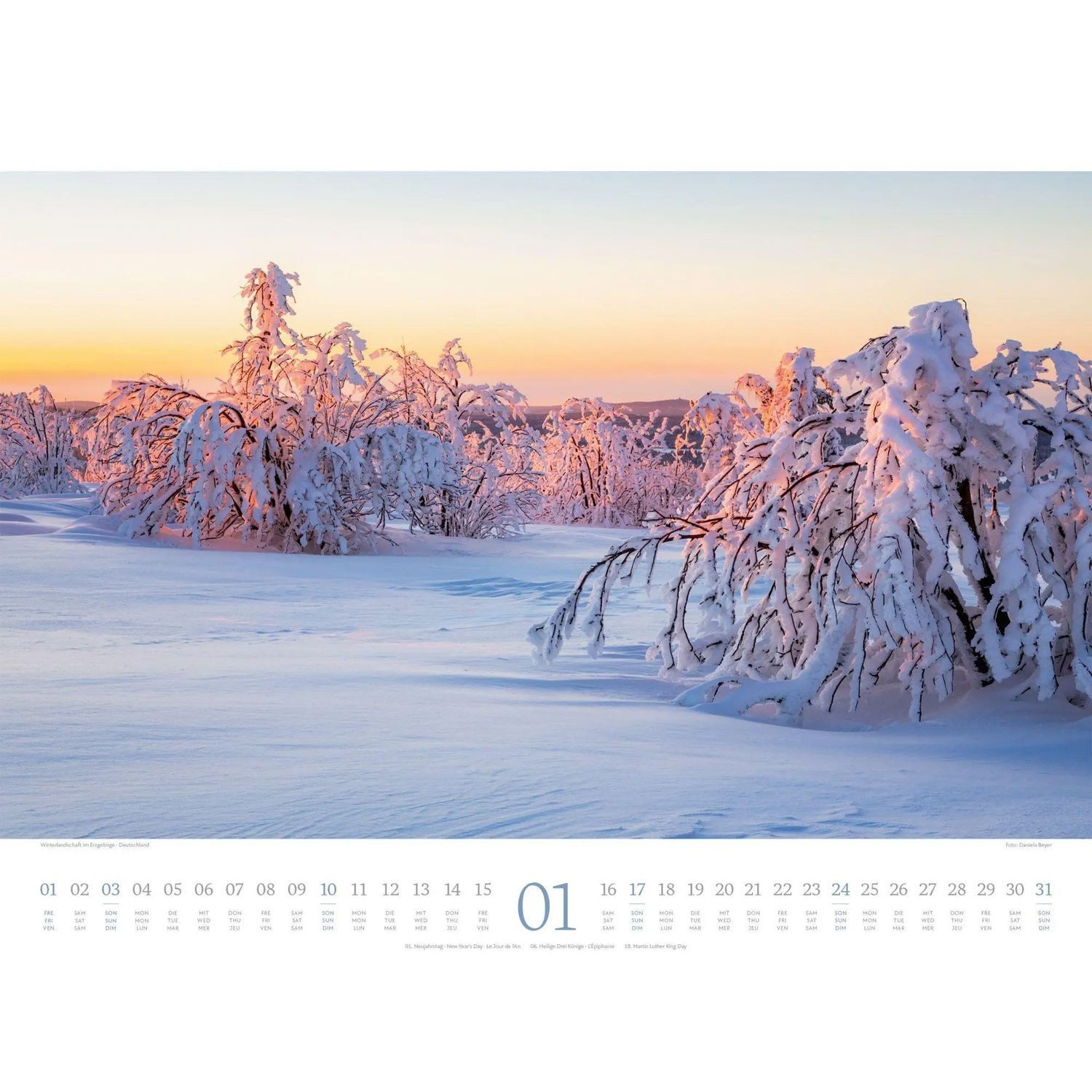 Ackermann Wandkalender Morgenlicht Kalender 2027