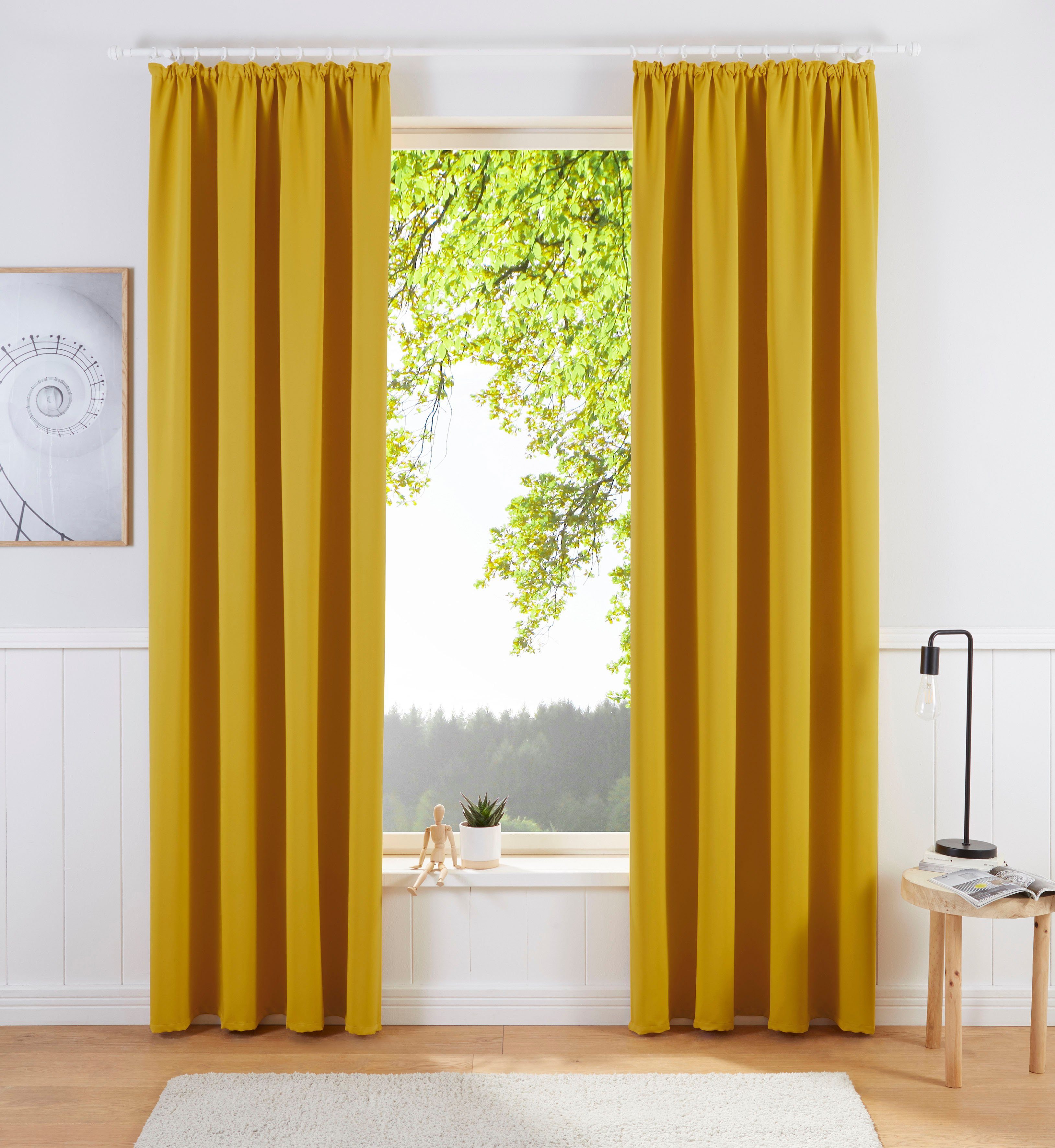 my home Gardine SOLA, Kräuselband (1 günstig online kaufen