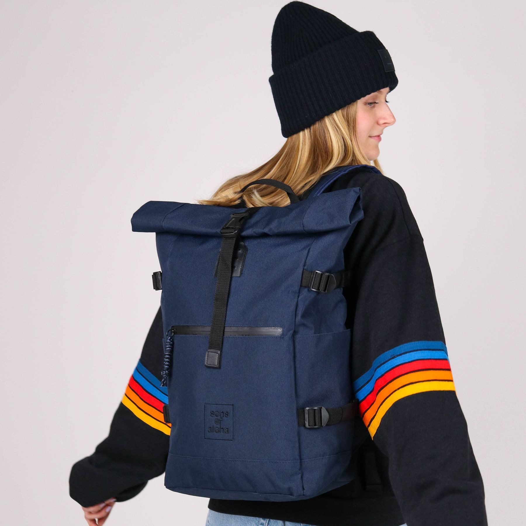 SONS OF ALOHA Rucksack XL RollTop Rucksack KANE erweiterbar Laptop-Fach gro günstig online kaufen