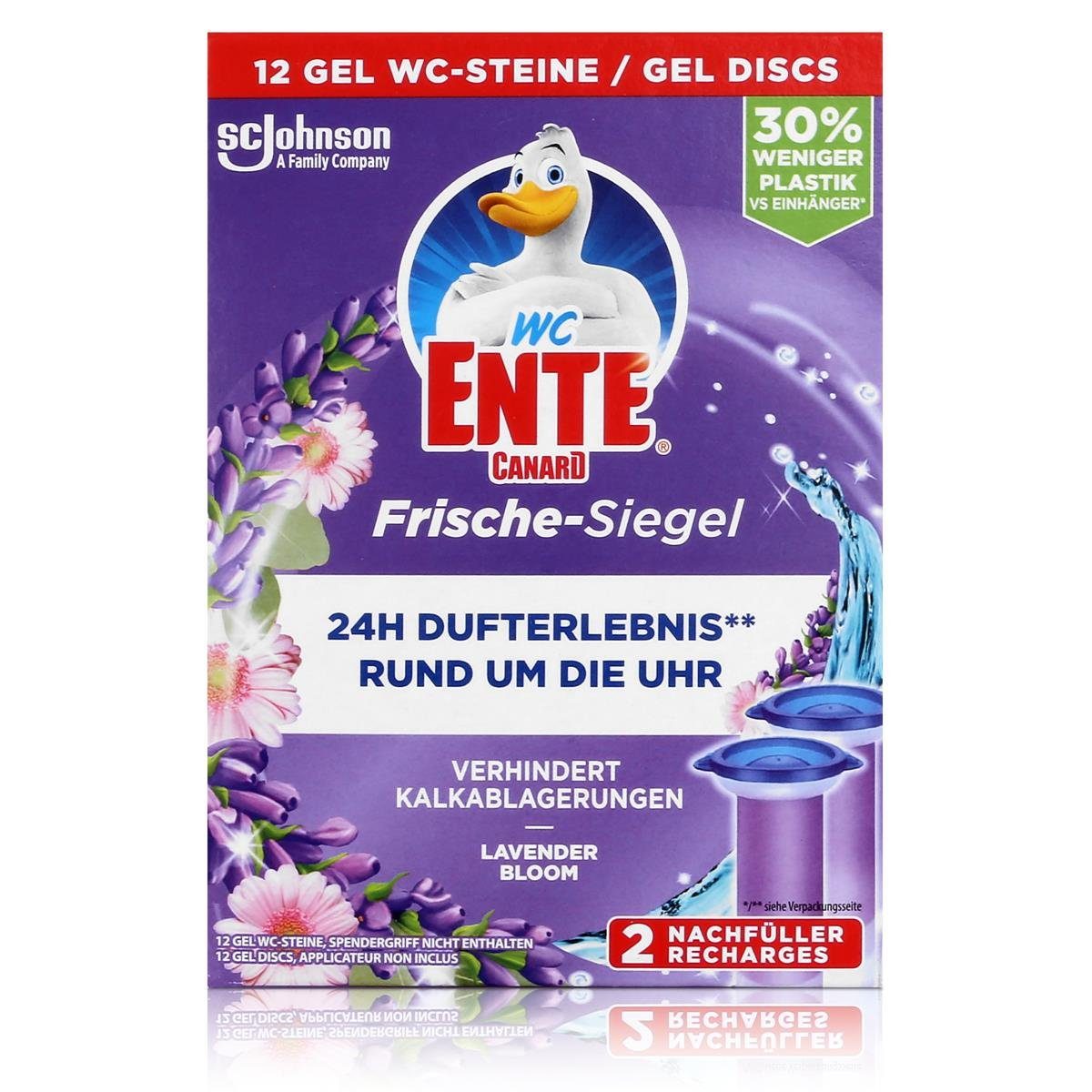 2x36ml Pack) WC-Frische Frische-Siegel Ente Lavender (1er Ente WC WC-Reiniger WC