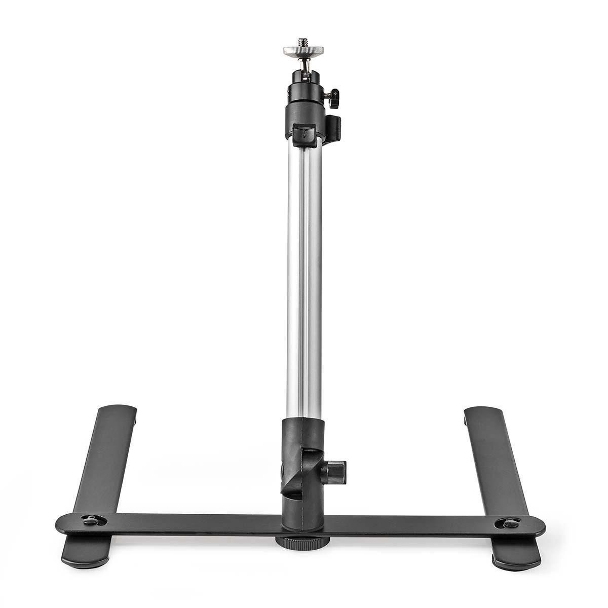 Nedis Fotostudio-Box SKT010WT, Schattenfreie Produktionsfotos und Objektfotos, Warmweiss, 400 lm, faltbar, praktischer Transport in Tragetasche, schwarz