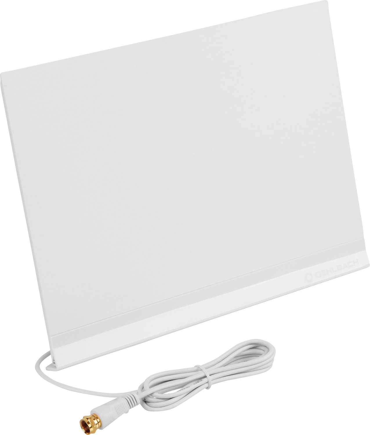 Oehlbach Flat Style One Zimmerantenne für DVB-T2 Innenantenne (DVB-T2), Perfekter Empfang, Flexibel