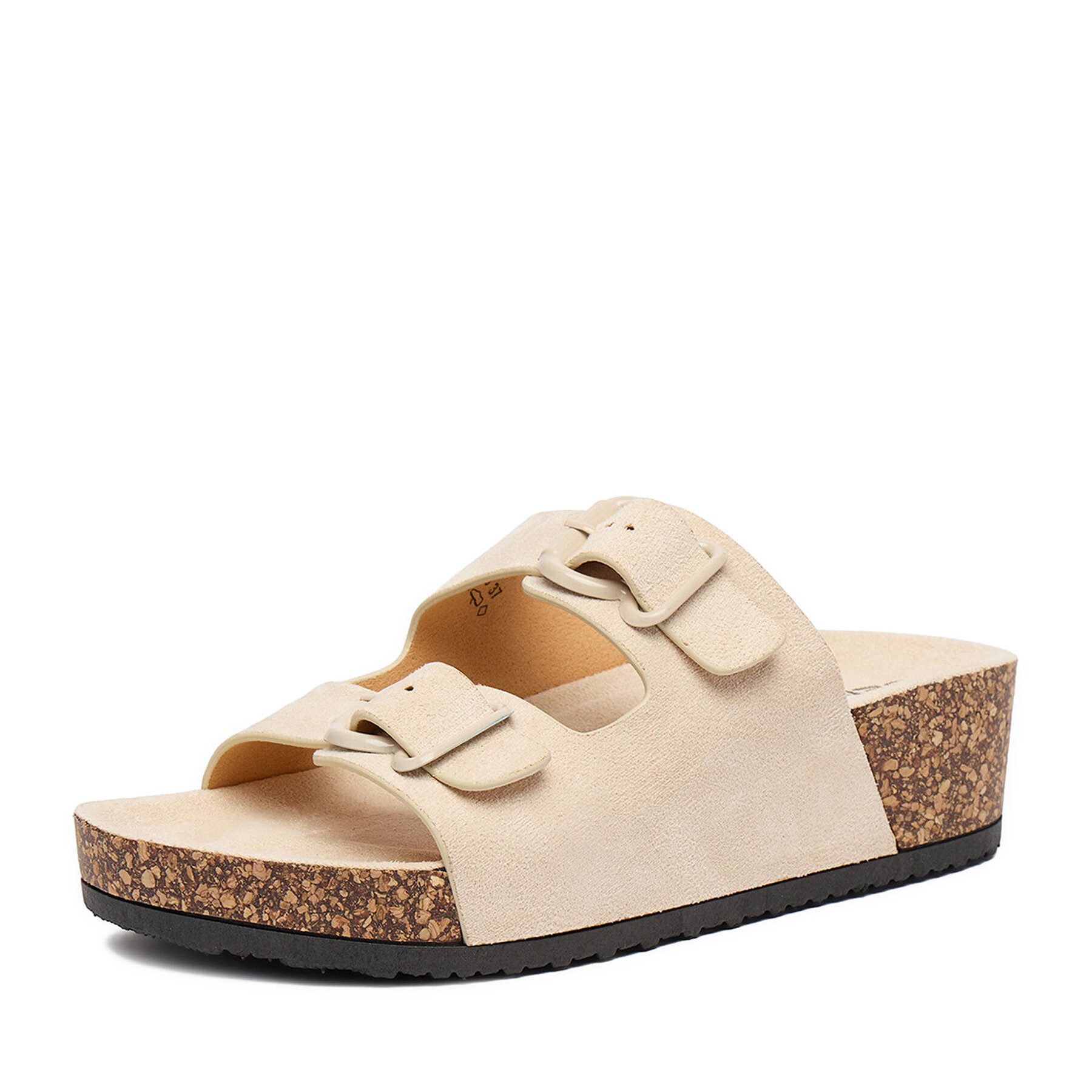 Jenny Jenny Damen-Flip-Flops, Beige Badepantolette