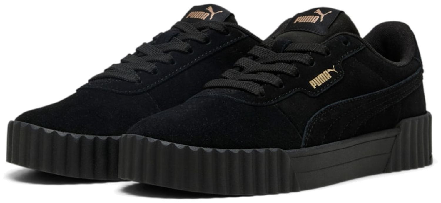 PUMA Puma Carina 3.0 SD Black-Gold Sneaker günstig online kaufen