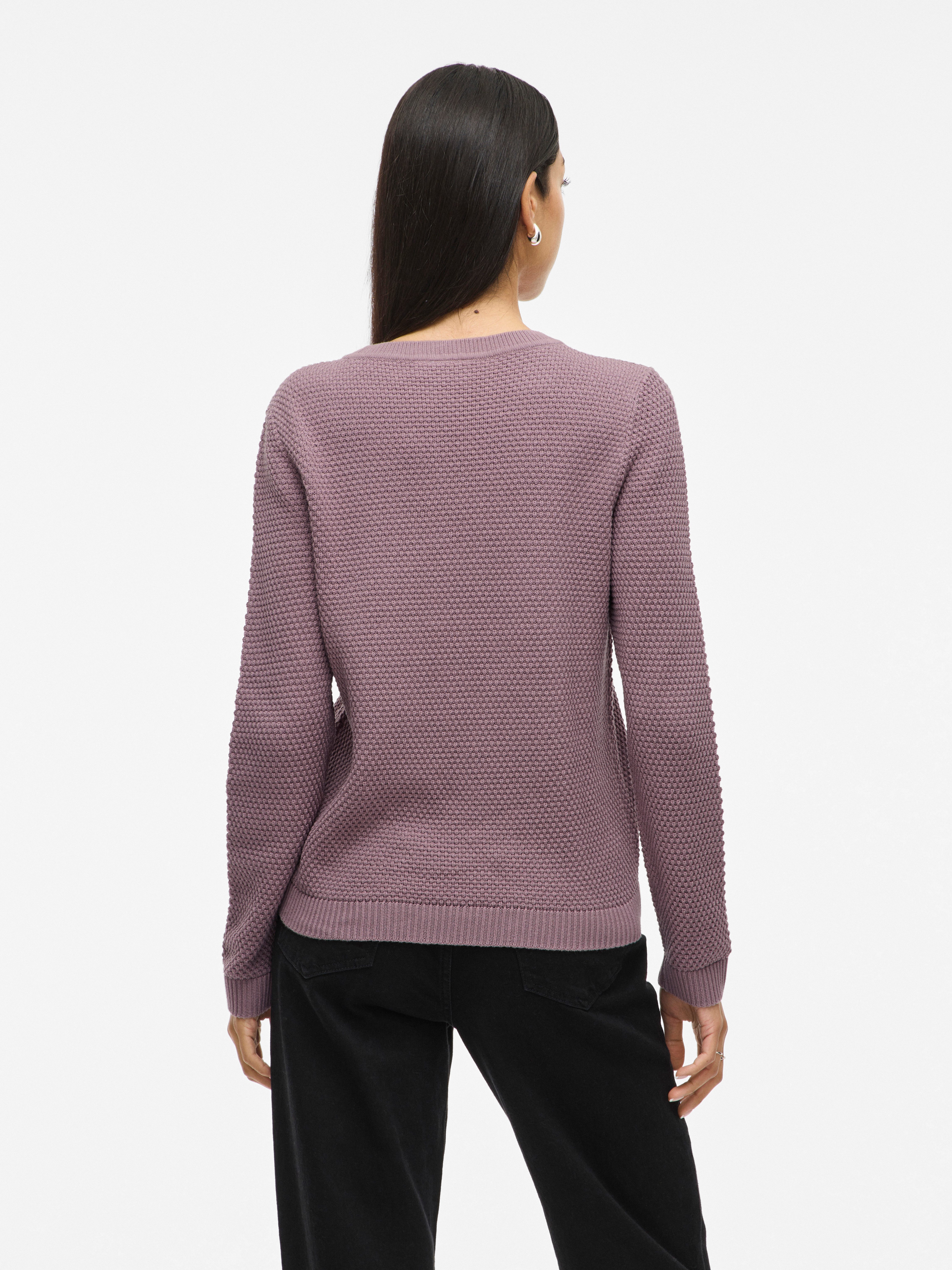 Vila Rundhalspullover VIDALO O-NECK L/S KNIT TOP- NOOS günstig online kaufen
