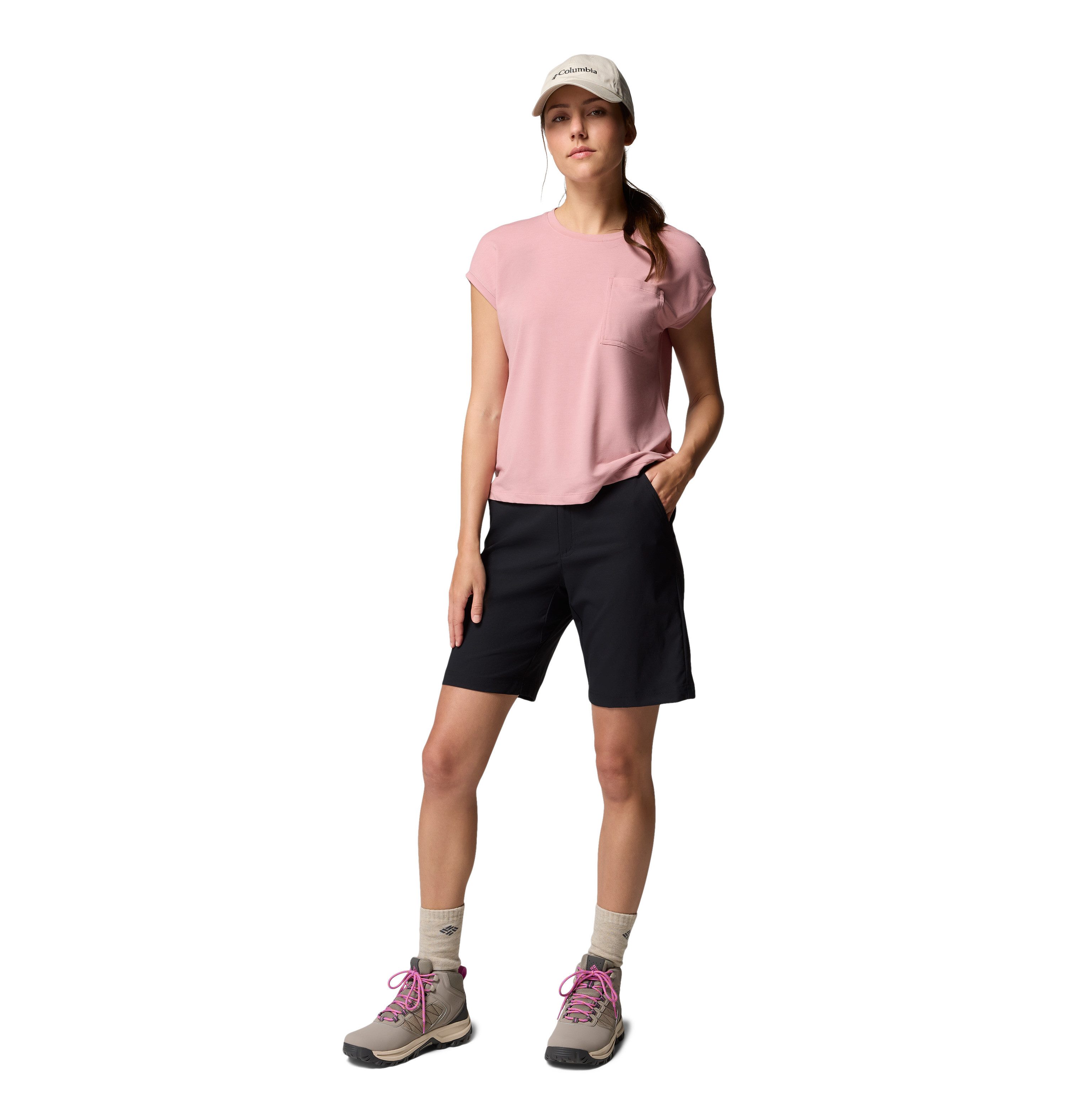 Columbia Shorts aus Nylon und Elasthan