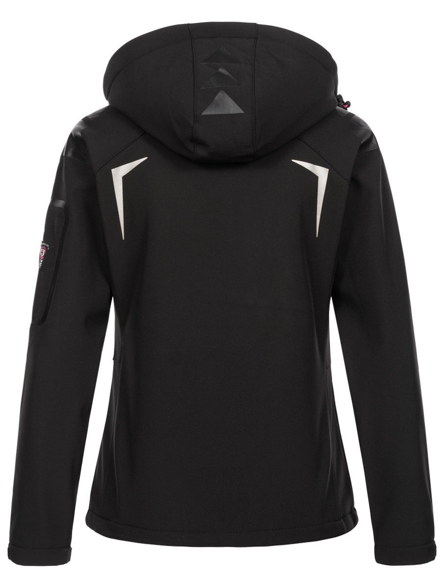 Geographical Norway Softshelljacke Damen Übergangsjacke Softshell Jacke Frühlings Jacke Regenjacke