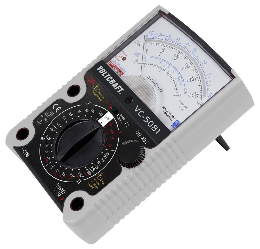 Thumbnail - VOLTCRAFT Spannungsprüfer VOLTCRAFT VC-5081 Hand-Multimeter analog CAT III 500 V, (VC-5081)