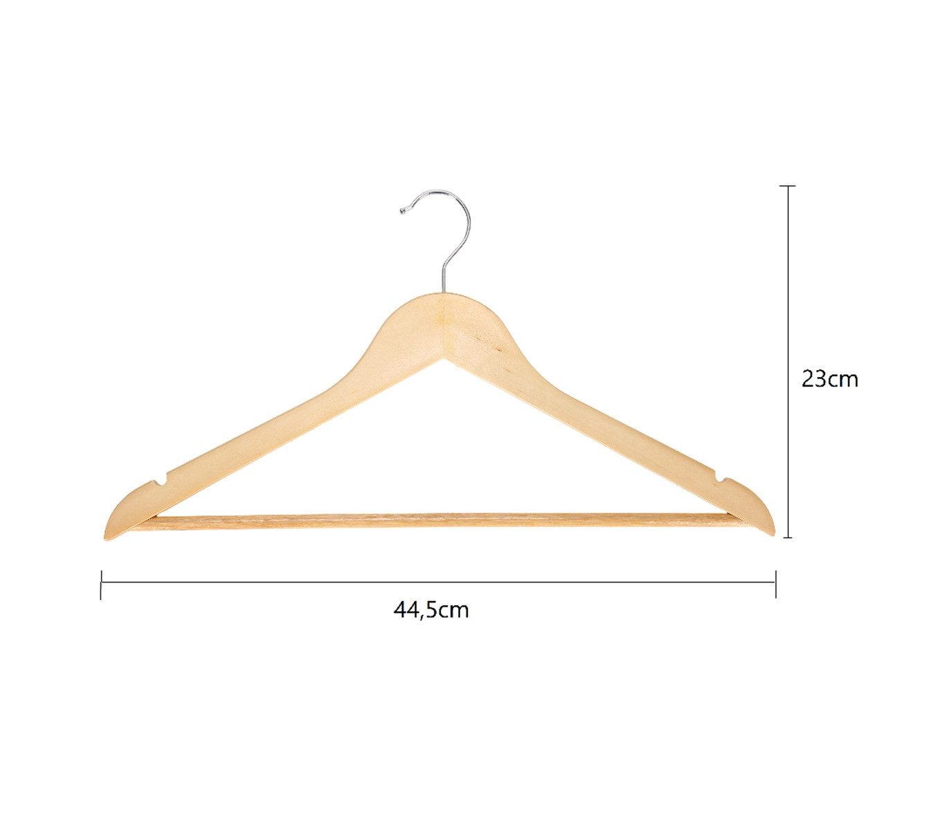 Cheffinger Kleiderbügel 6-tlg. aus Bambus – günstig online kaufen