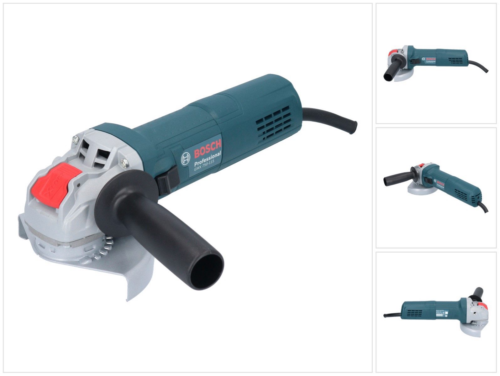 Bosch Professional Winkelschleifer GWX 750-115 Professional Winkelschleifer 750 W 115 mm (06017C9000)