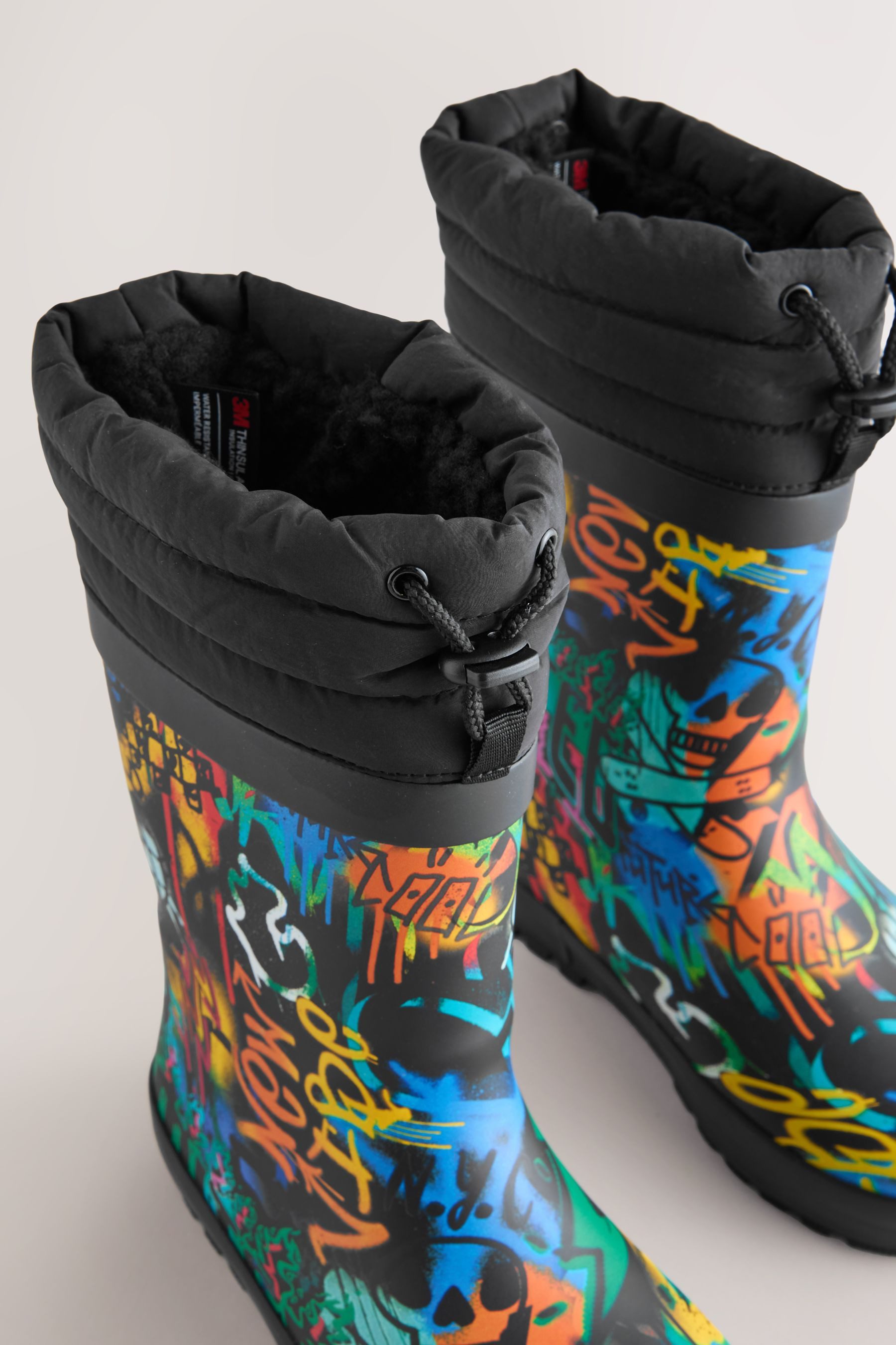 Next Gummistiefel mit verstellbarem Umschlag Gummistiefel – Bild 4 von 5