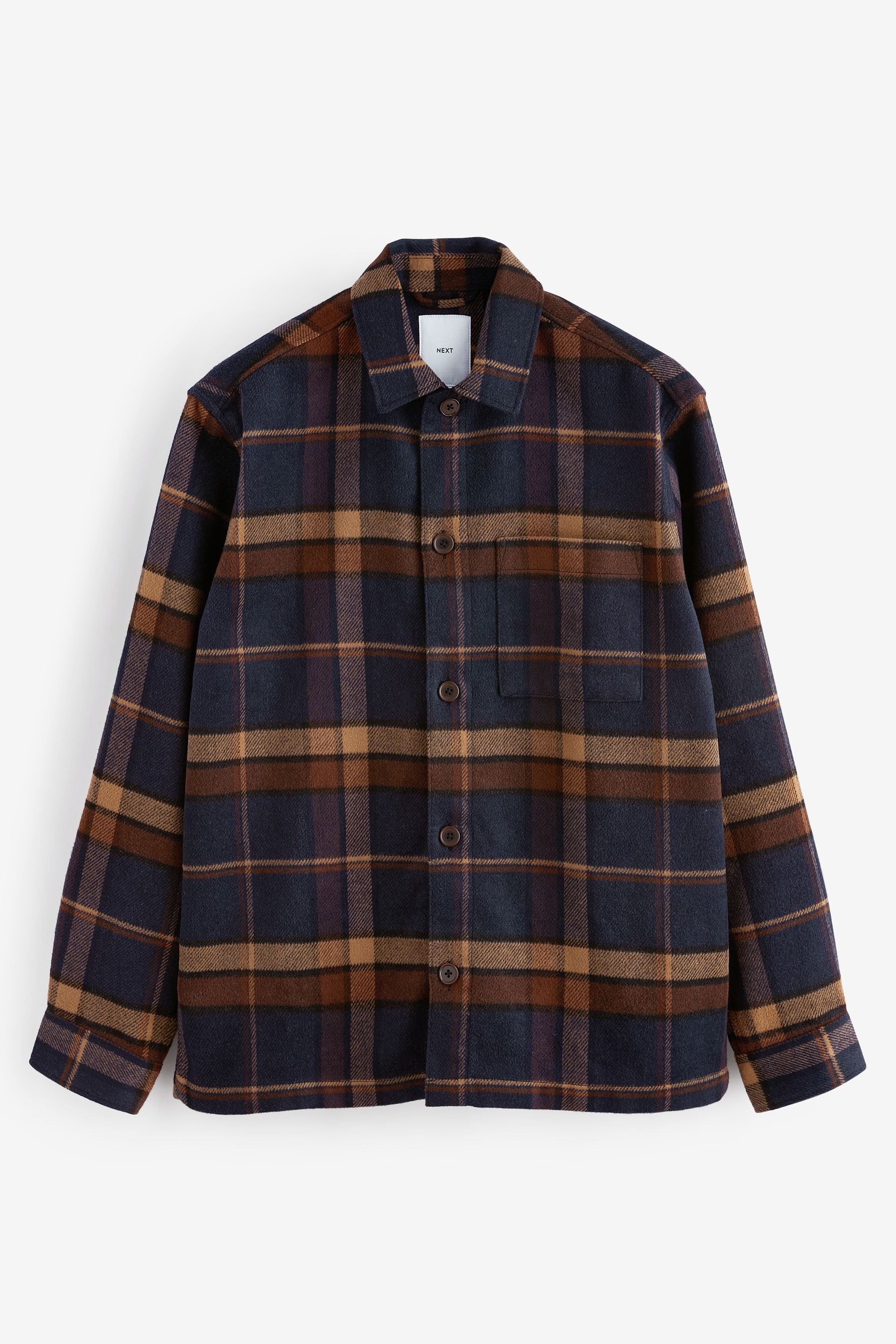 Hemdjacke Karierte Hemdjacke