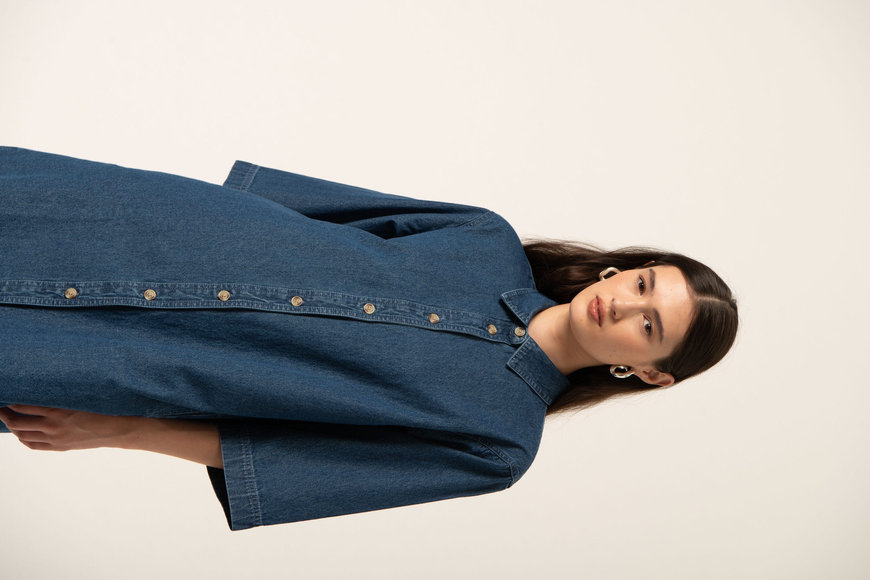 SOAKED IN LUXURY Jeanskleid Denimkleid SLDielle