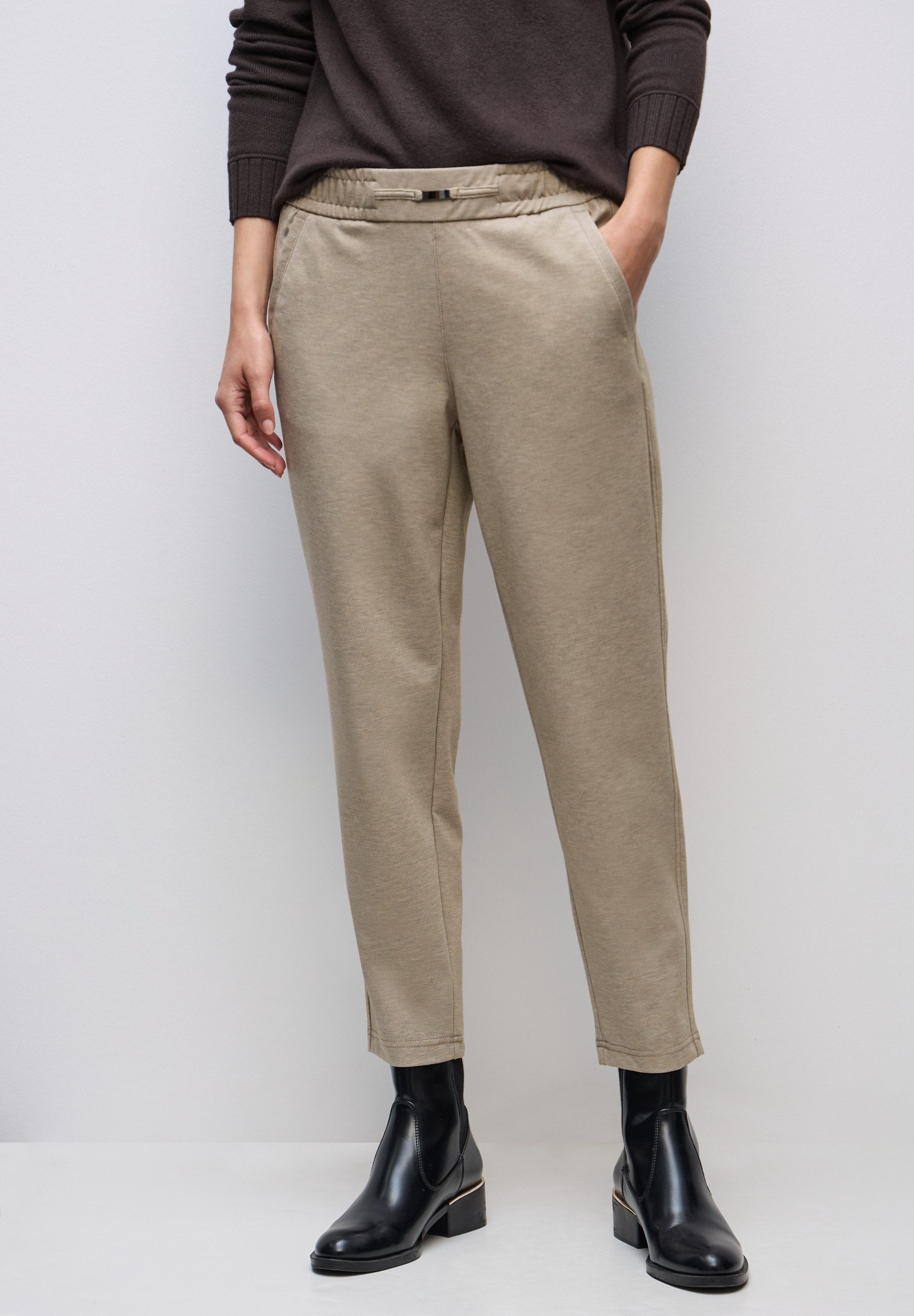 STREET ONE Stoffhose mit Elastikbund günstig online kaufen