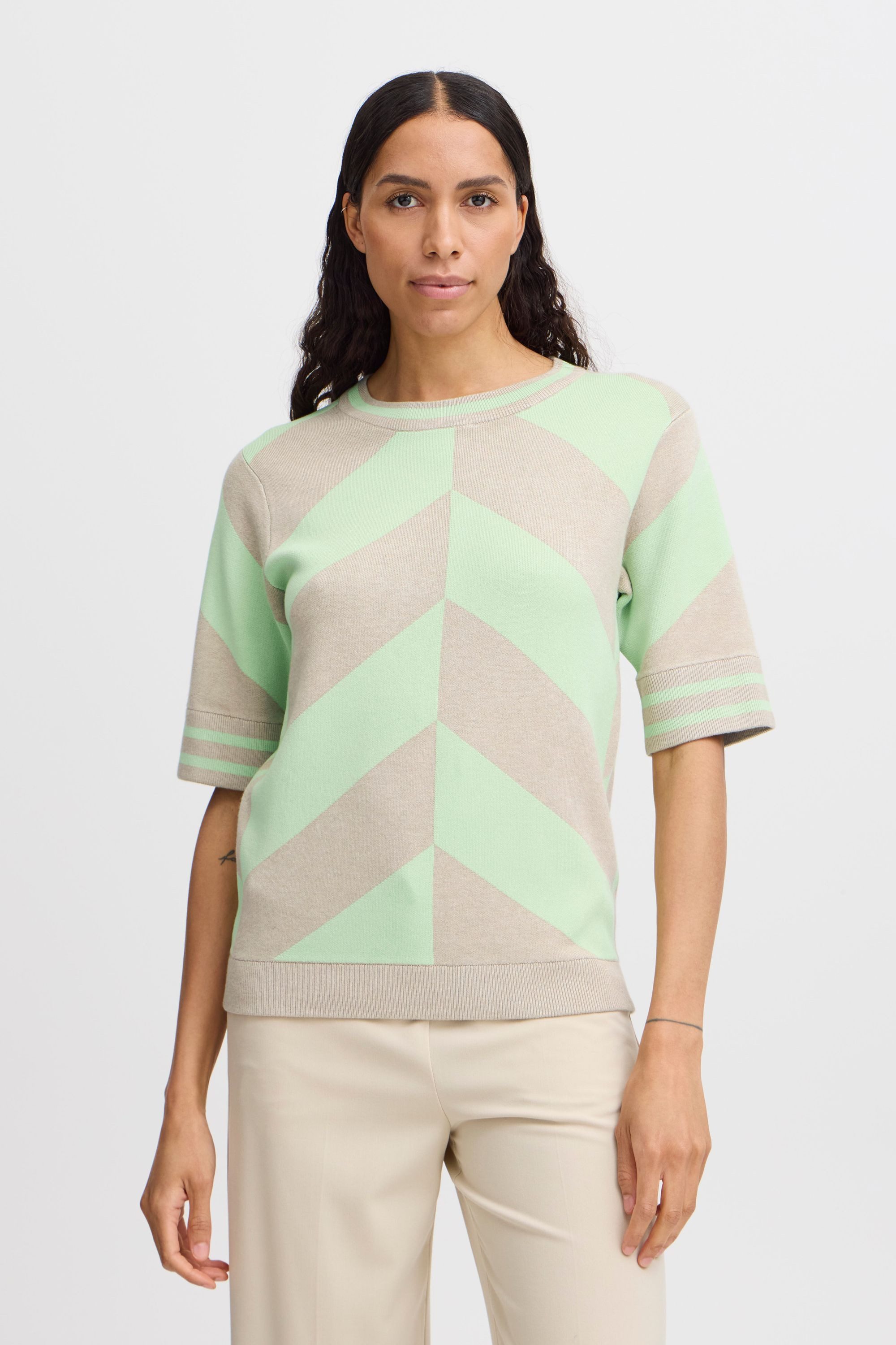 b.young Strickpullover BYMMMORLA SS GEOMETRIC modisches günstig online kaufen