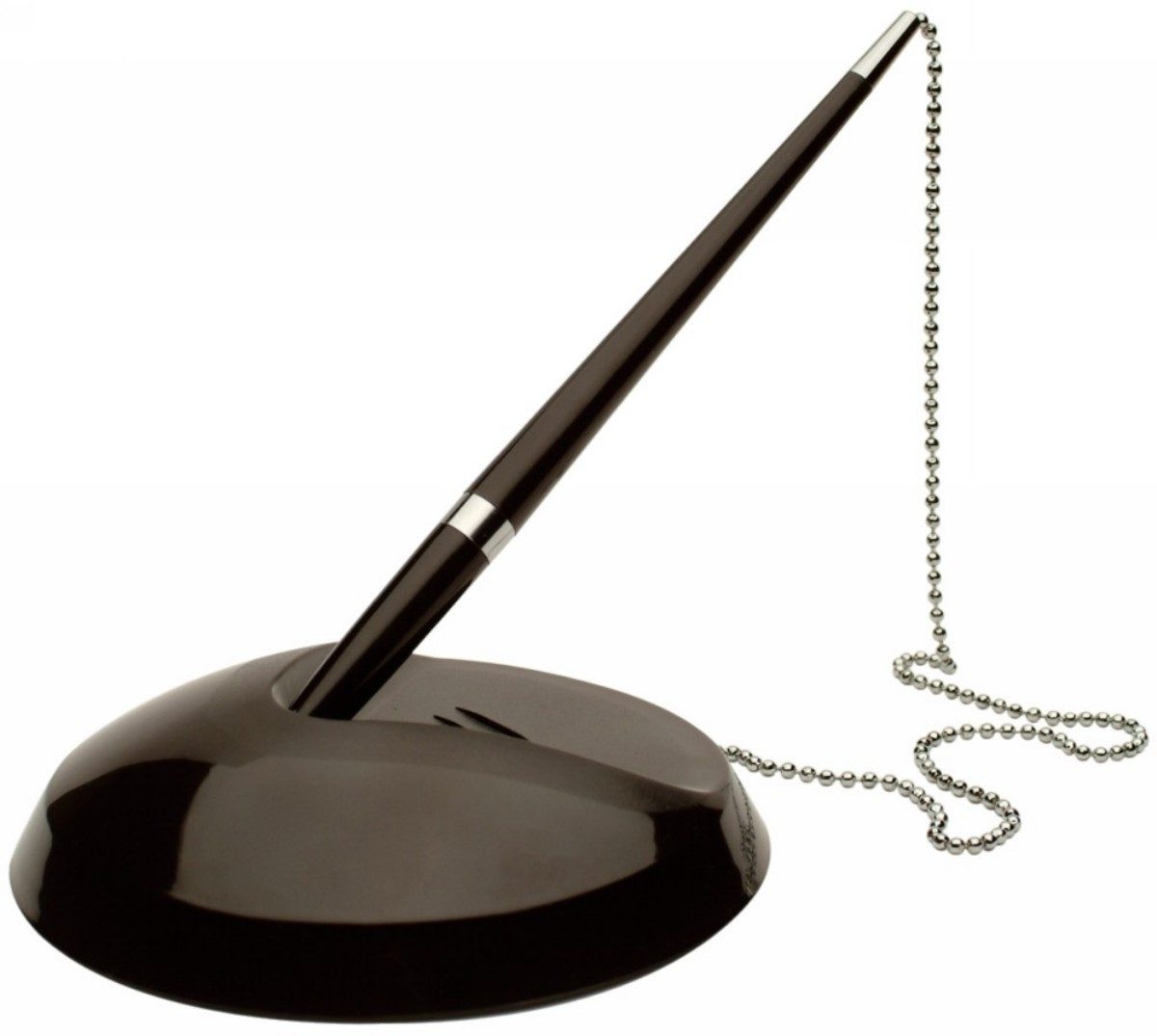 Connect Kugelschreiber Kugelschreiberständer mit Kette schwarz