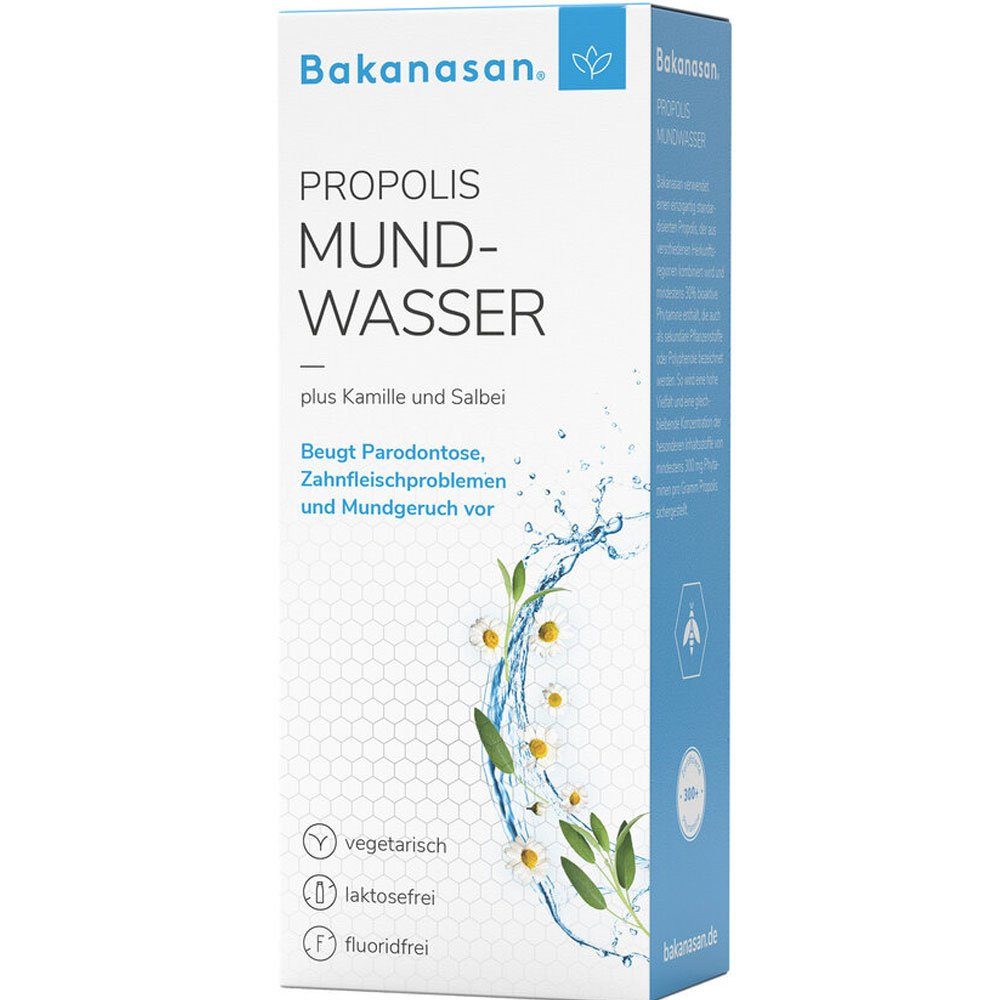Bakanasan Mundwasser, Aagaard Propolis, 50 ml