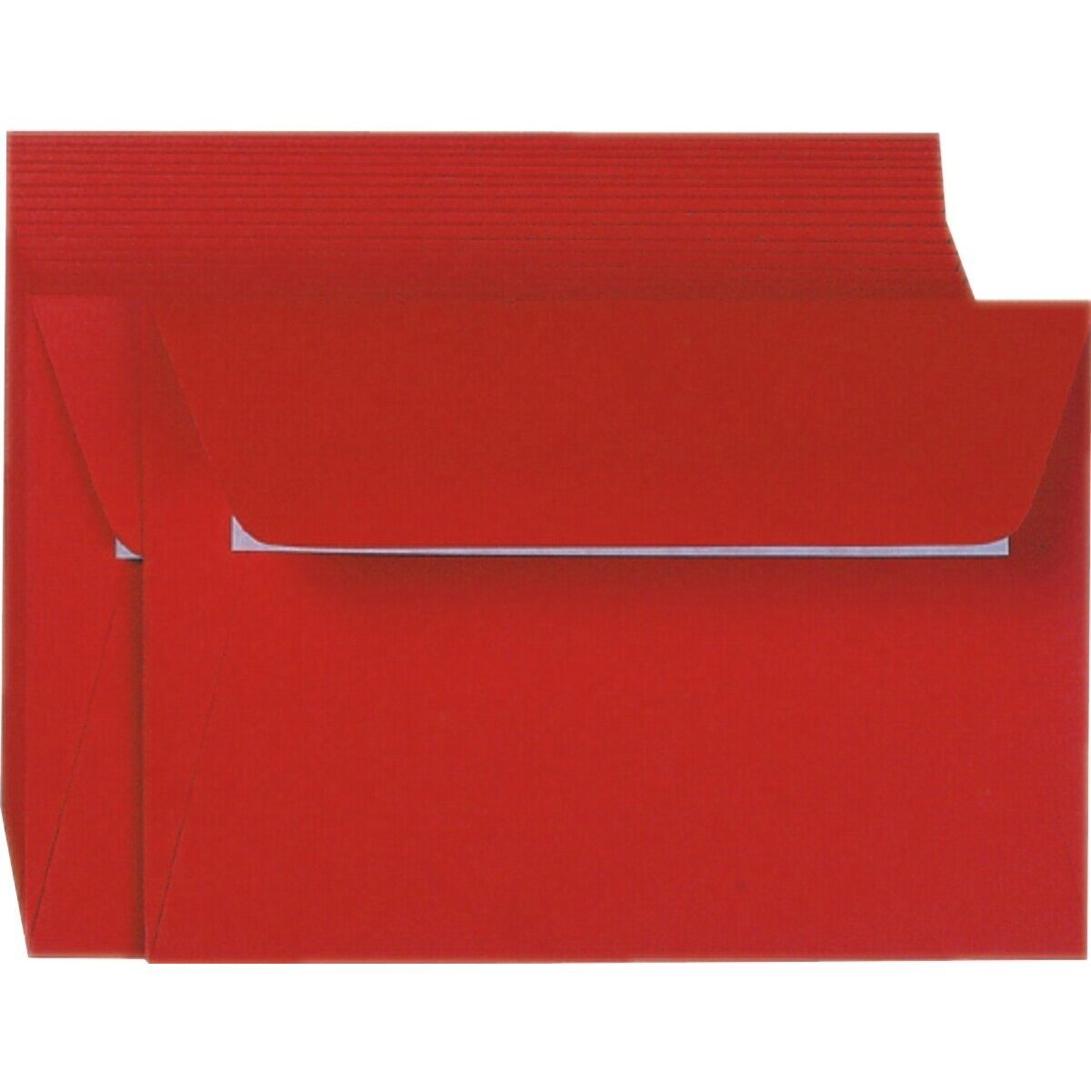 CLAIREFONTAINE Briefumschlag Briefumschlag C6 120g/qm kirschrot VE=20 Stück